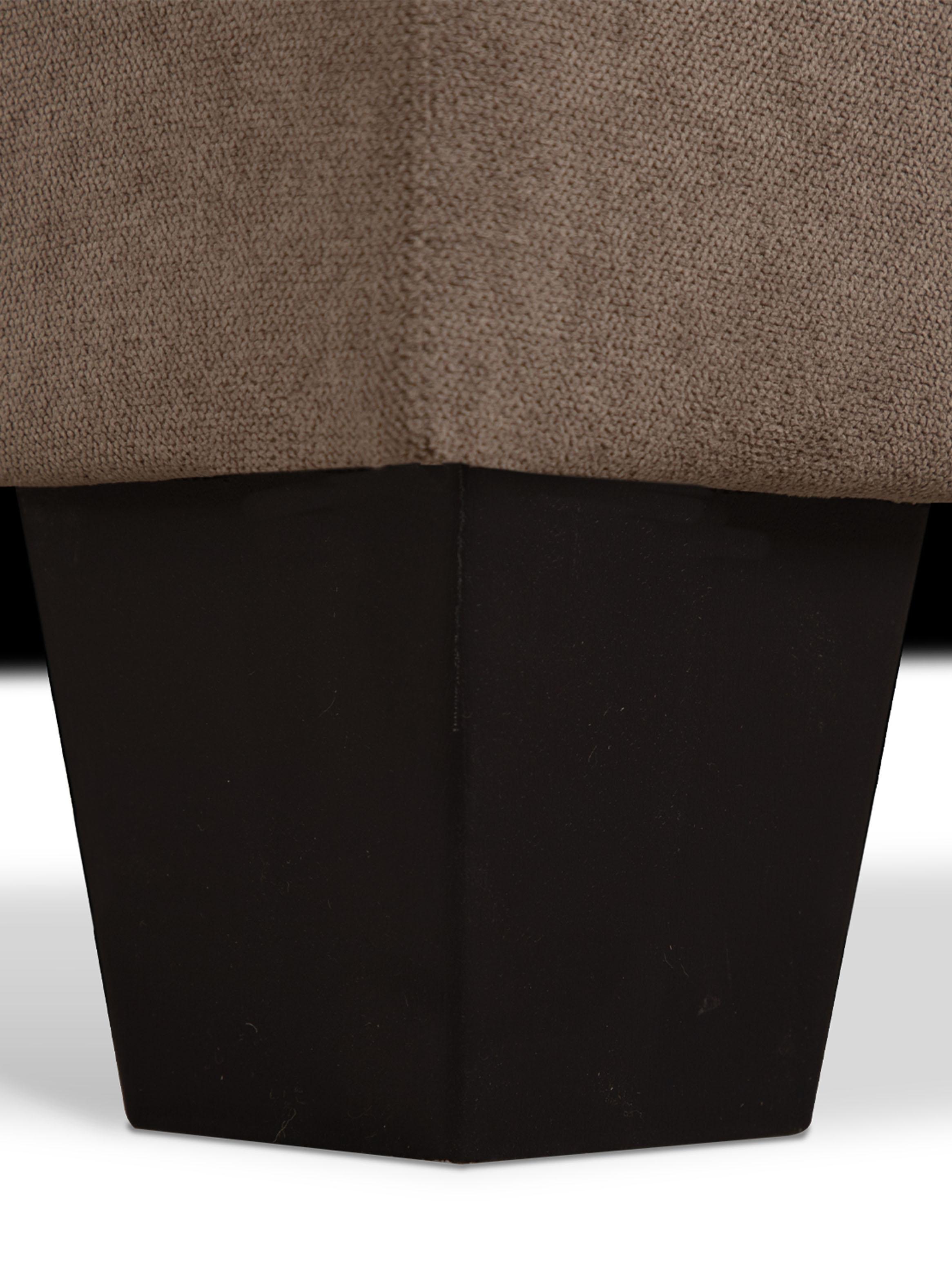 Sofá Seccional Derecho Támesis Taupe Tela 5 Cuerpos-4