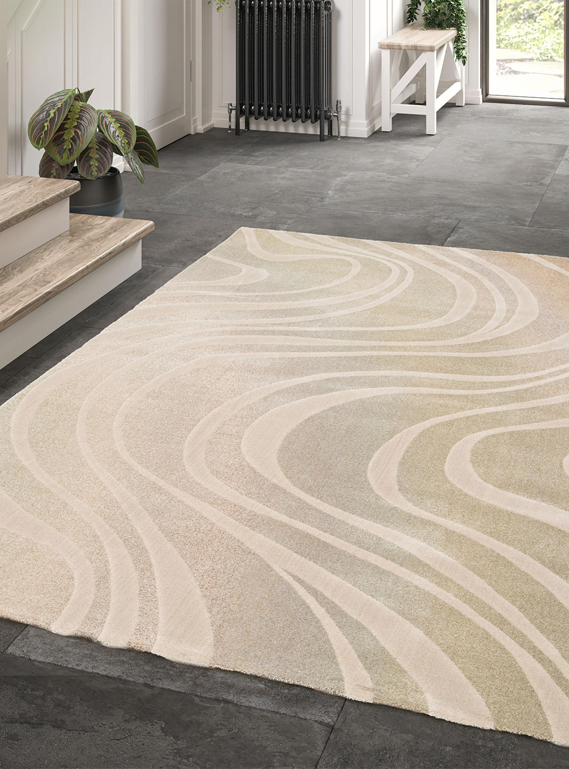 Alfombra Tesoro 120x170 cm Beige Moderno-2