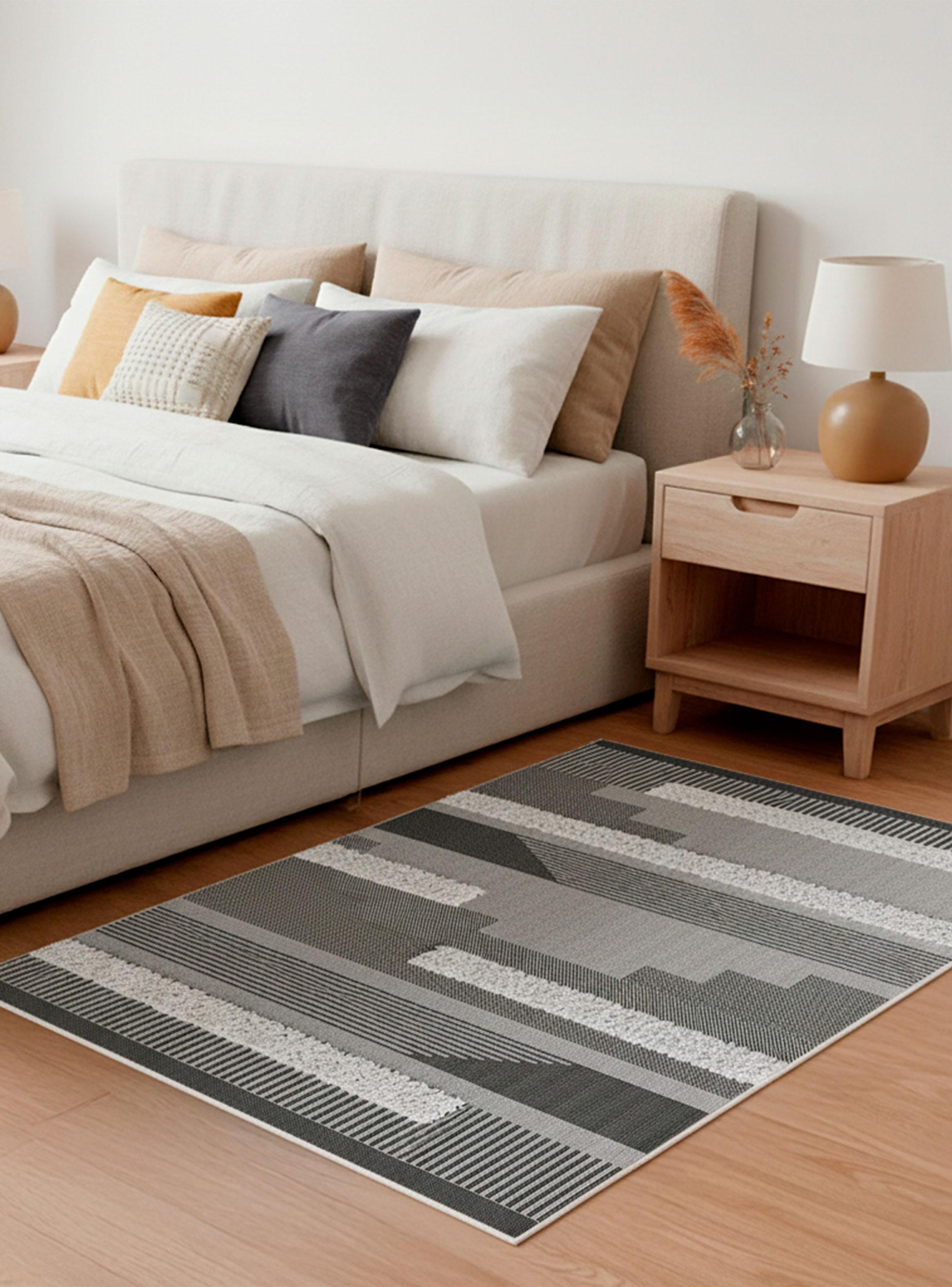 Bajada de Cama Ritual 80x150 cm Gris-2