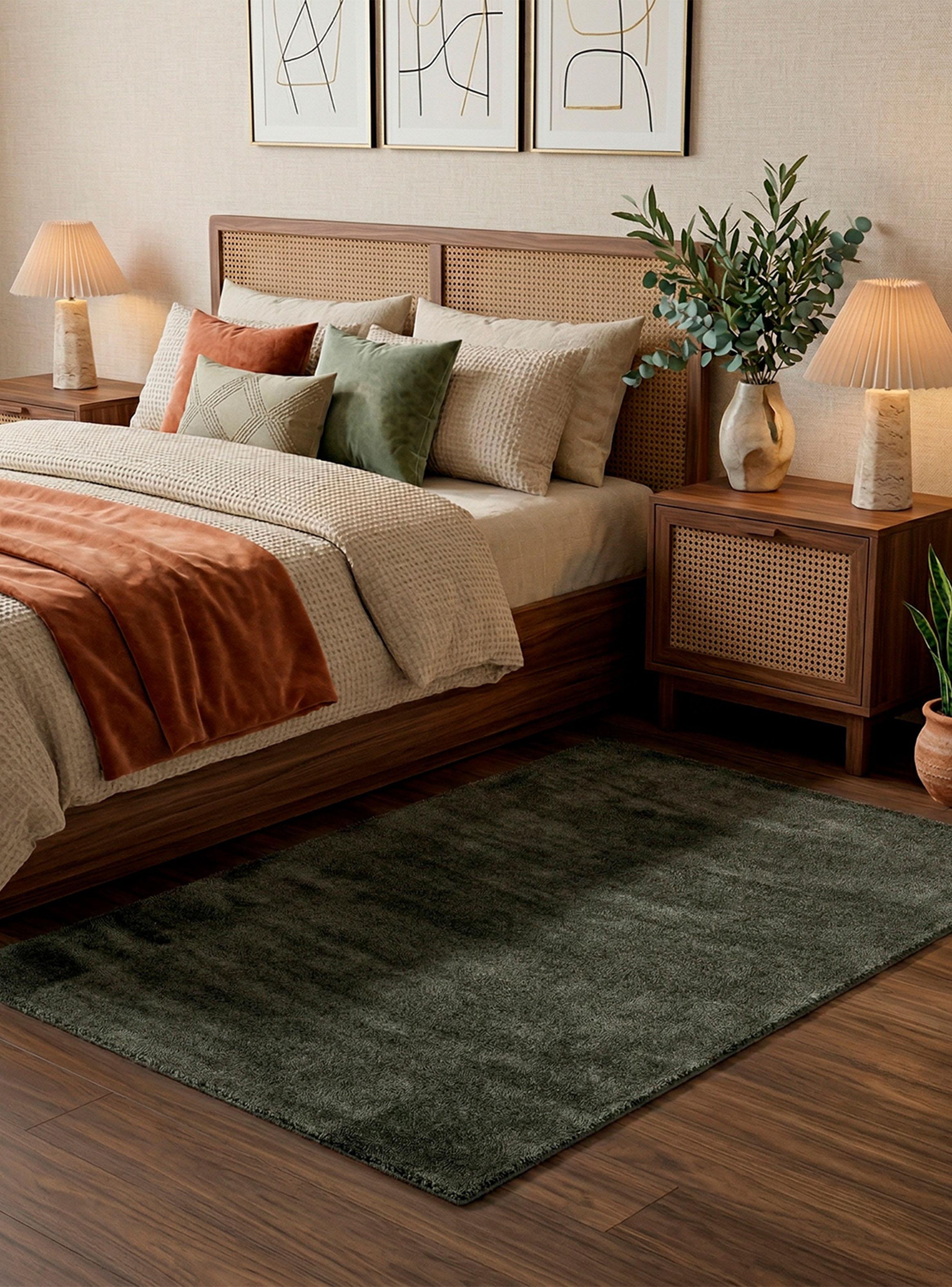 Bajada de Cama Kiss 80x150 cm Verde-2