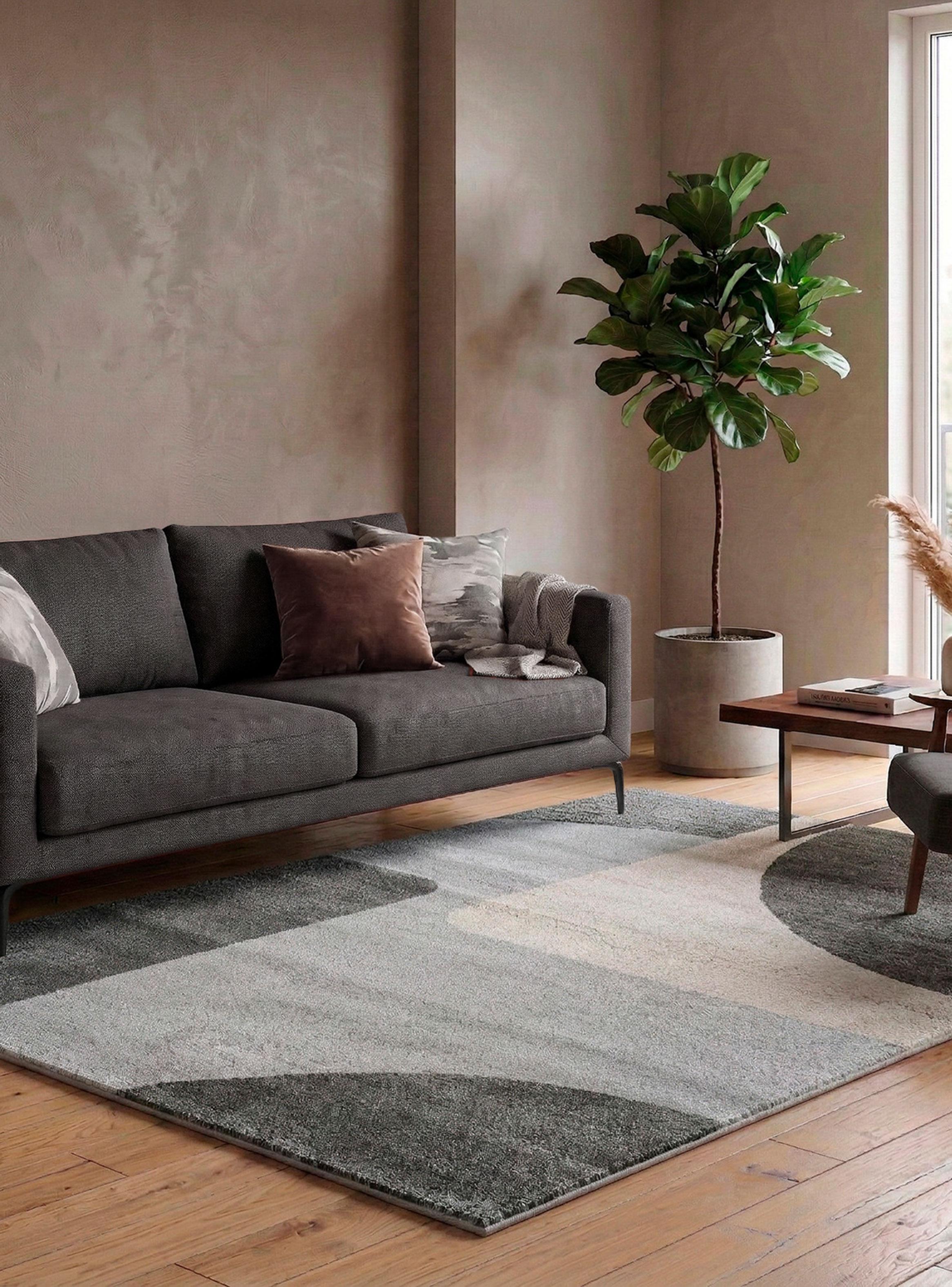 Alfombra Access 133x190 cm Gris-2