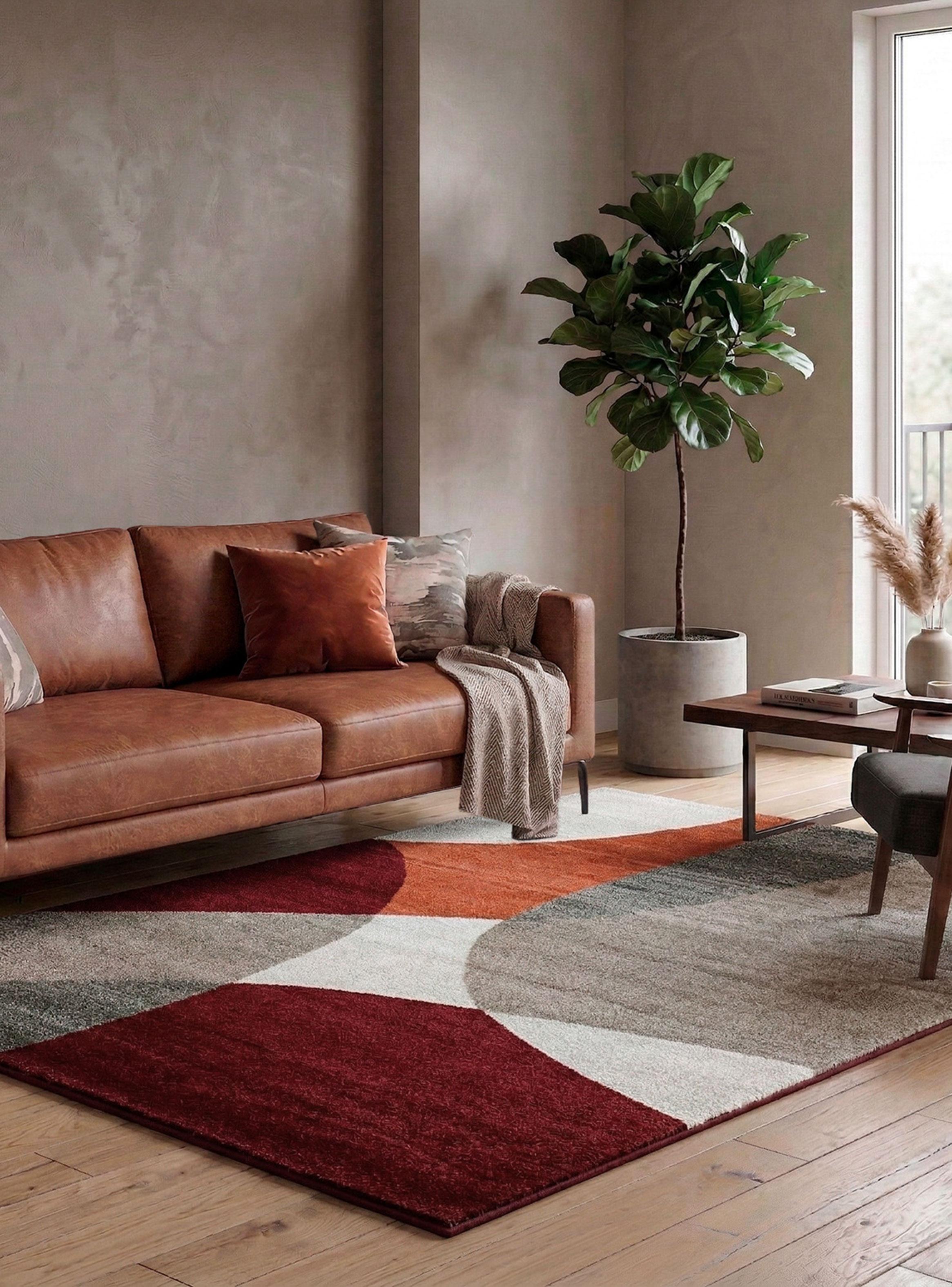 Alfombra Access 160x230 cm Rojo-2