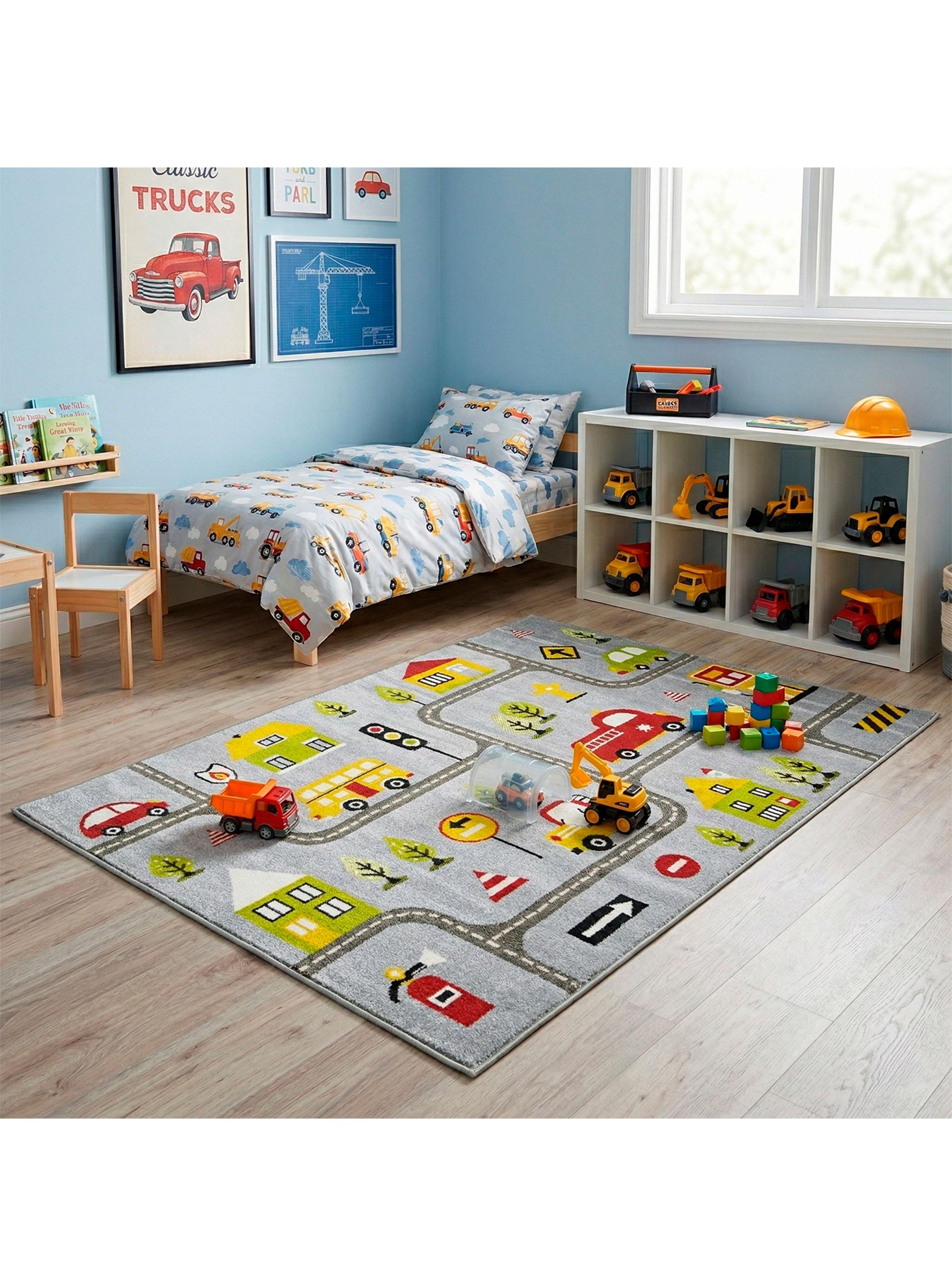 Bajada de Cama Play Rug Infantil 57x120 cm Multicolor-2