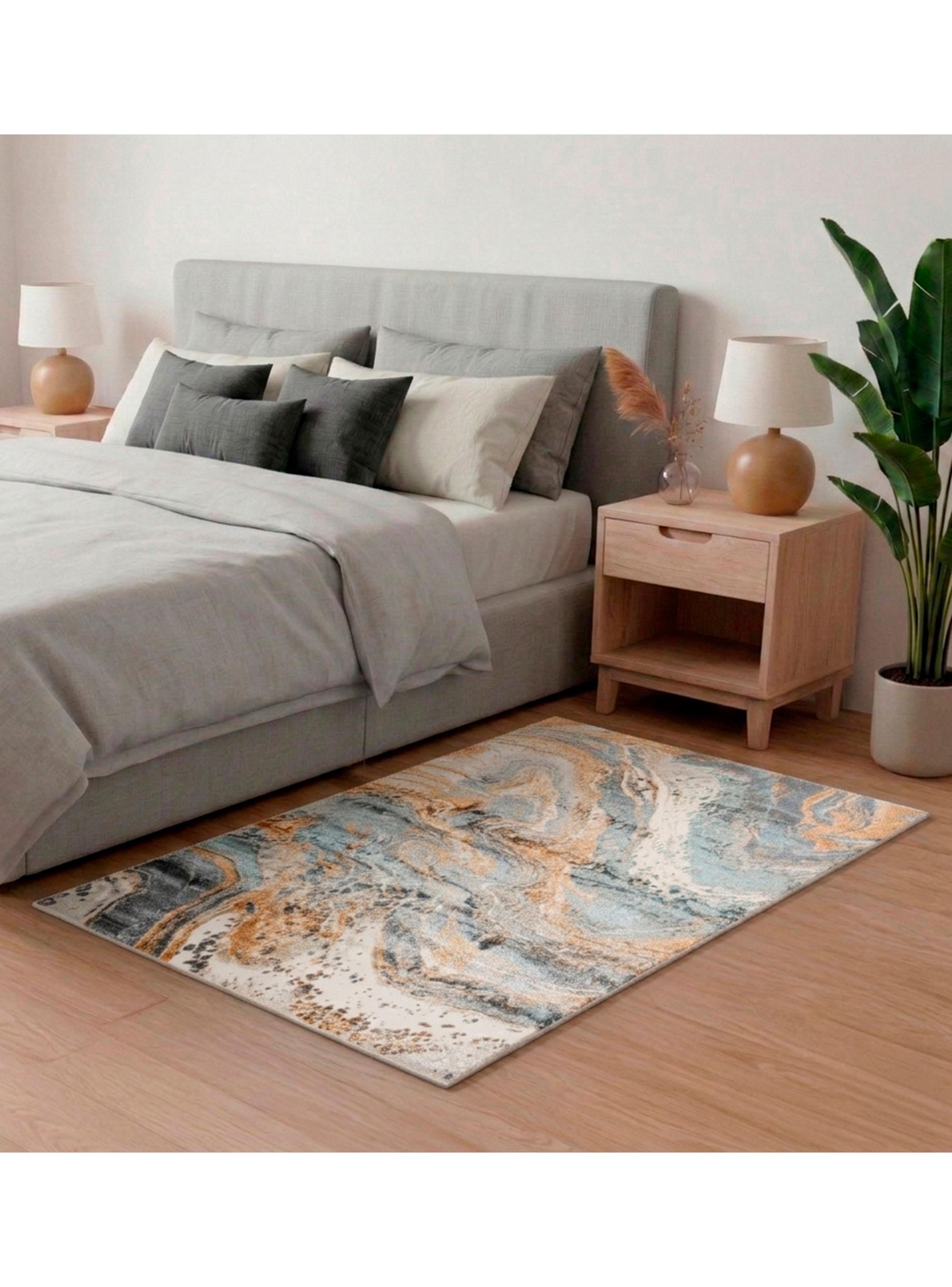 Alfombra de Pasillo Oak 60x240 cm Multicolor-2