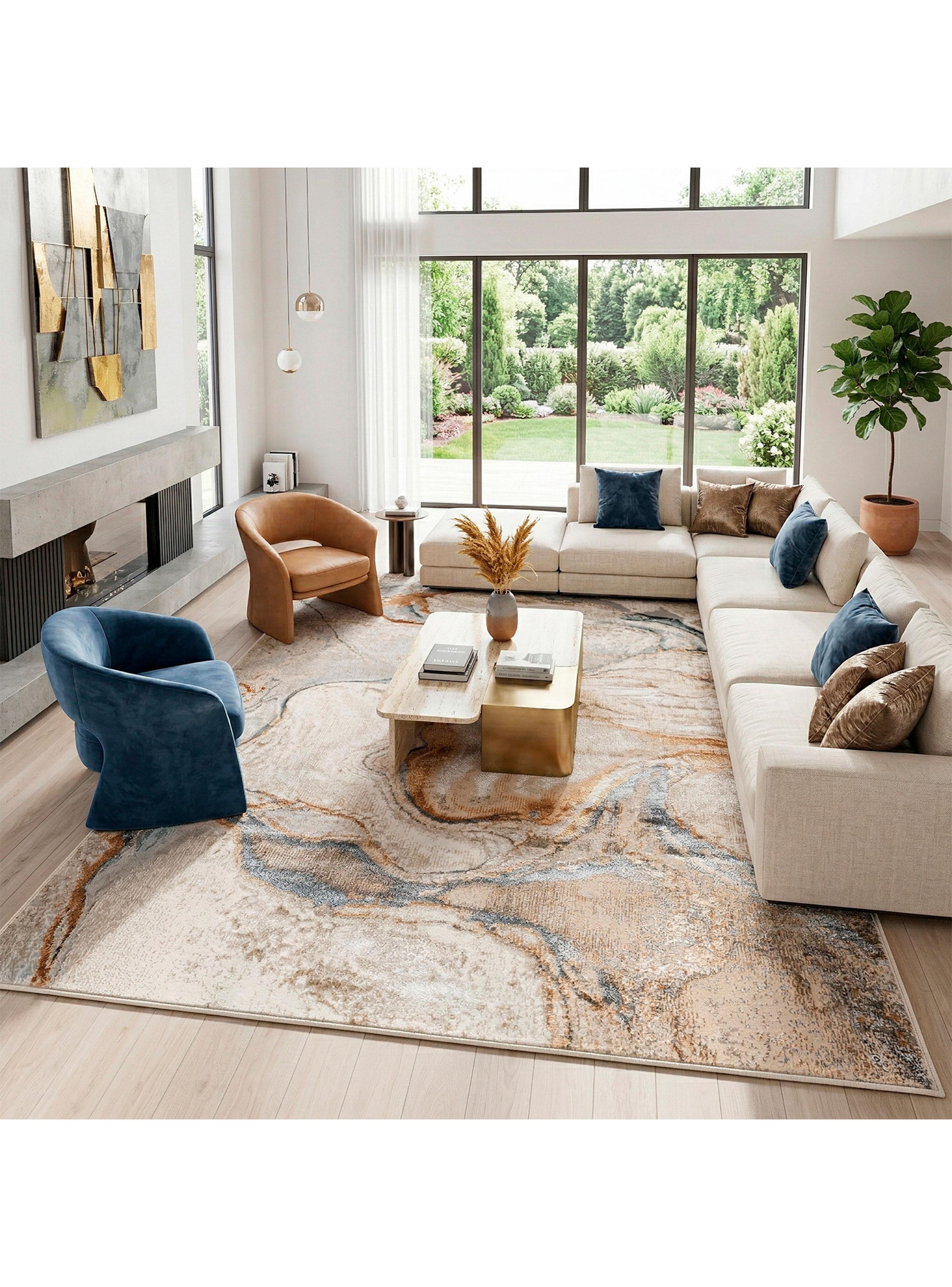 Alfombra Oak 160x230 cm Multicolor-2