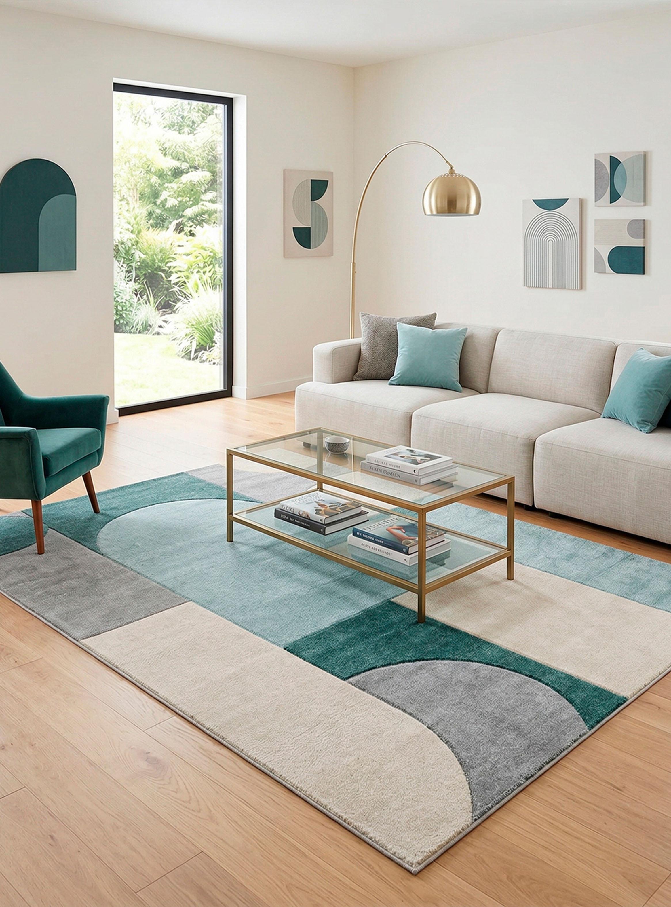 Alfombra Oporto Moderno 133x190 cm-2