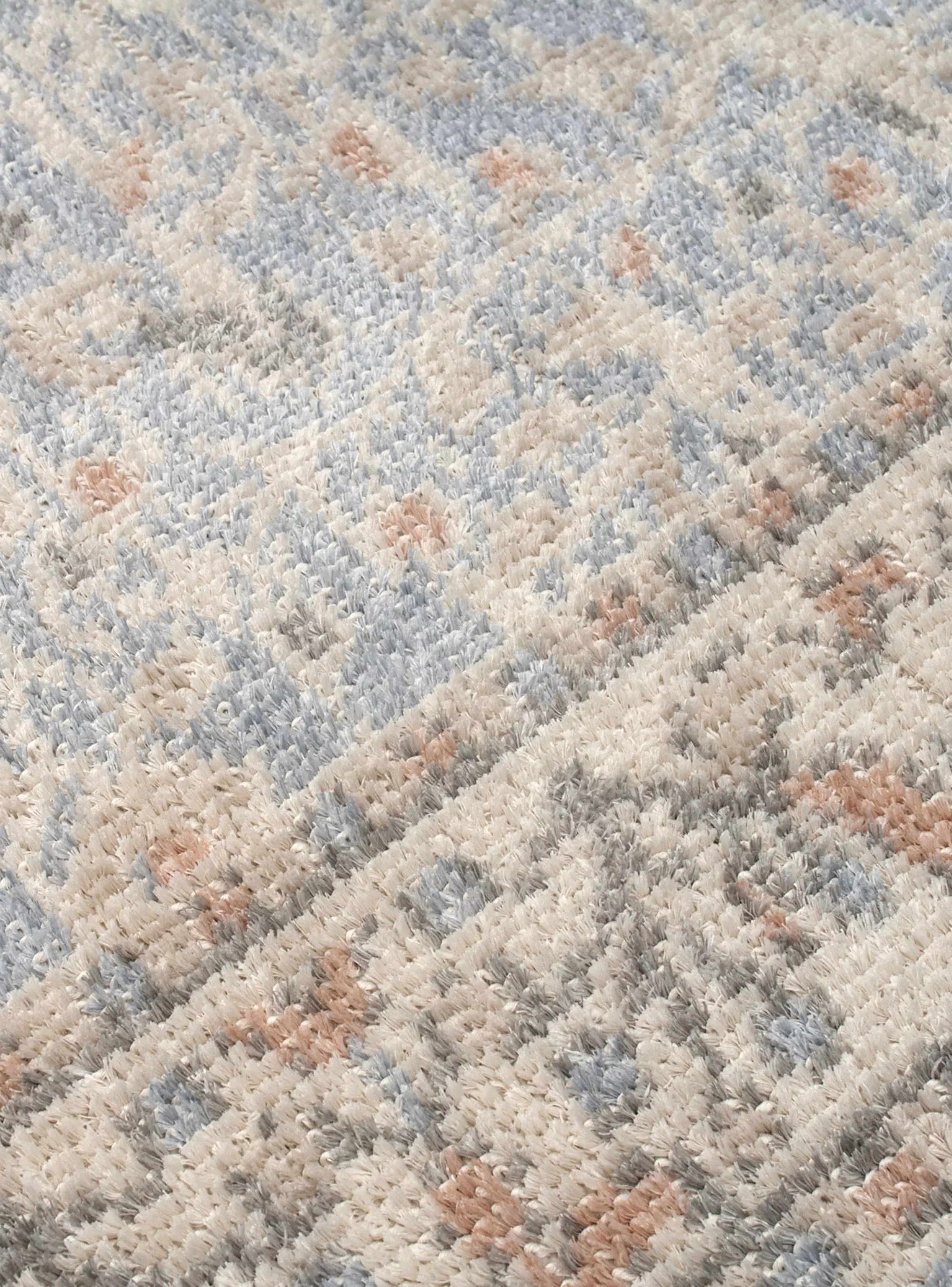 Alfombra de Pasillo Peaceful 60x240 cm Celeste-1