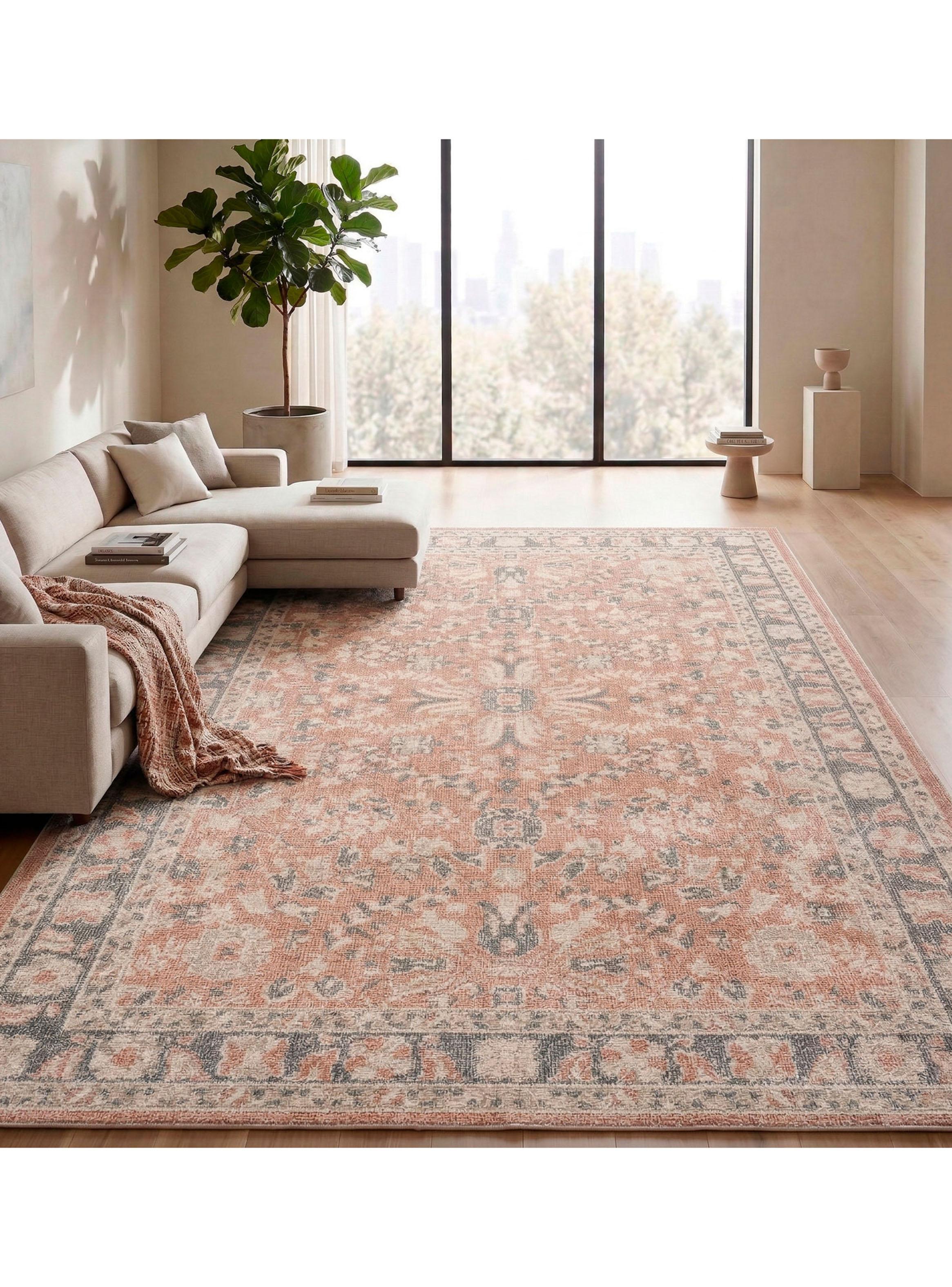 Alfombra Peaceful 160x230 cm Coral Moderno-2
