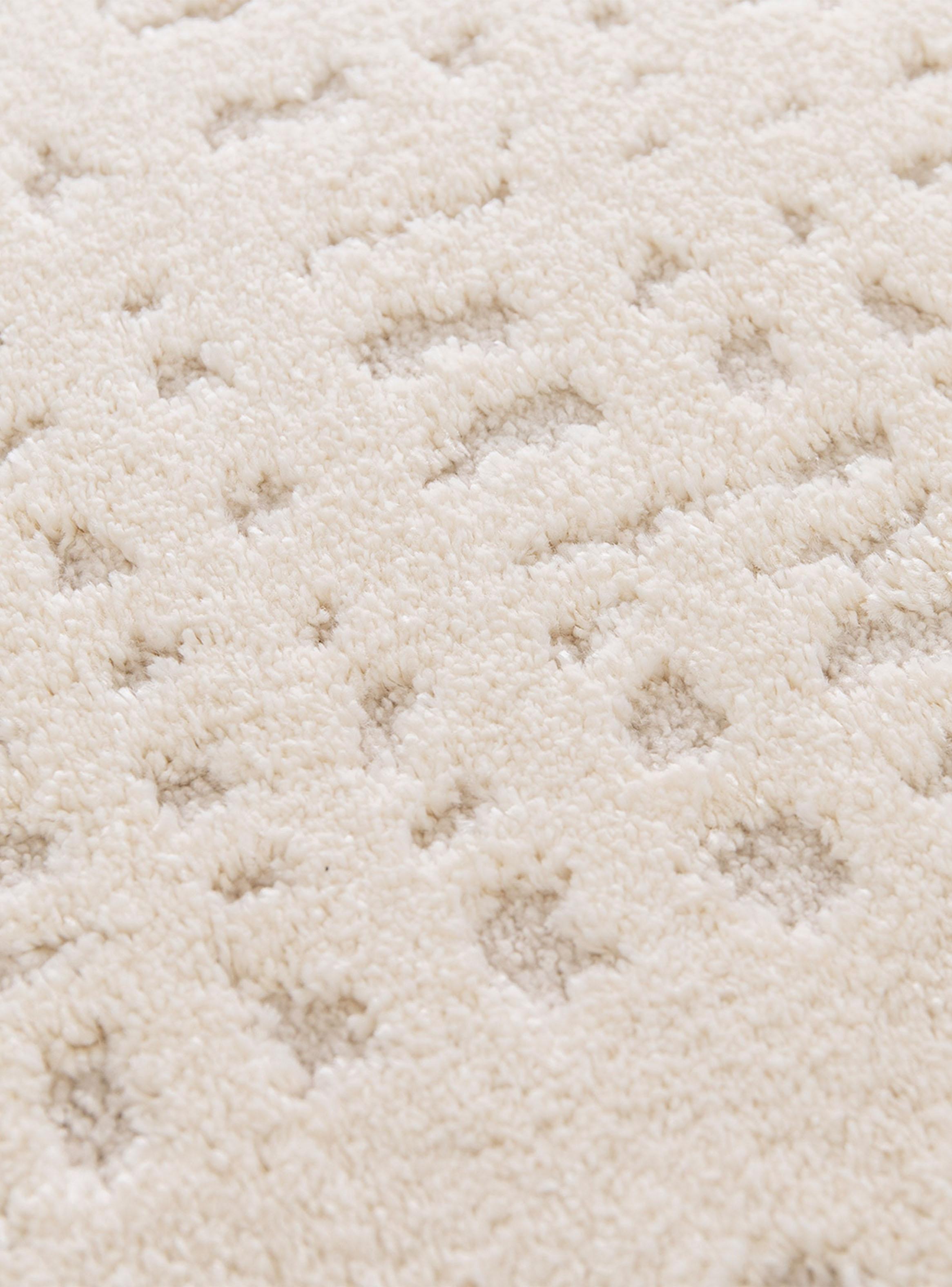 Alfombra Navarra 160x160 cm Crema-1