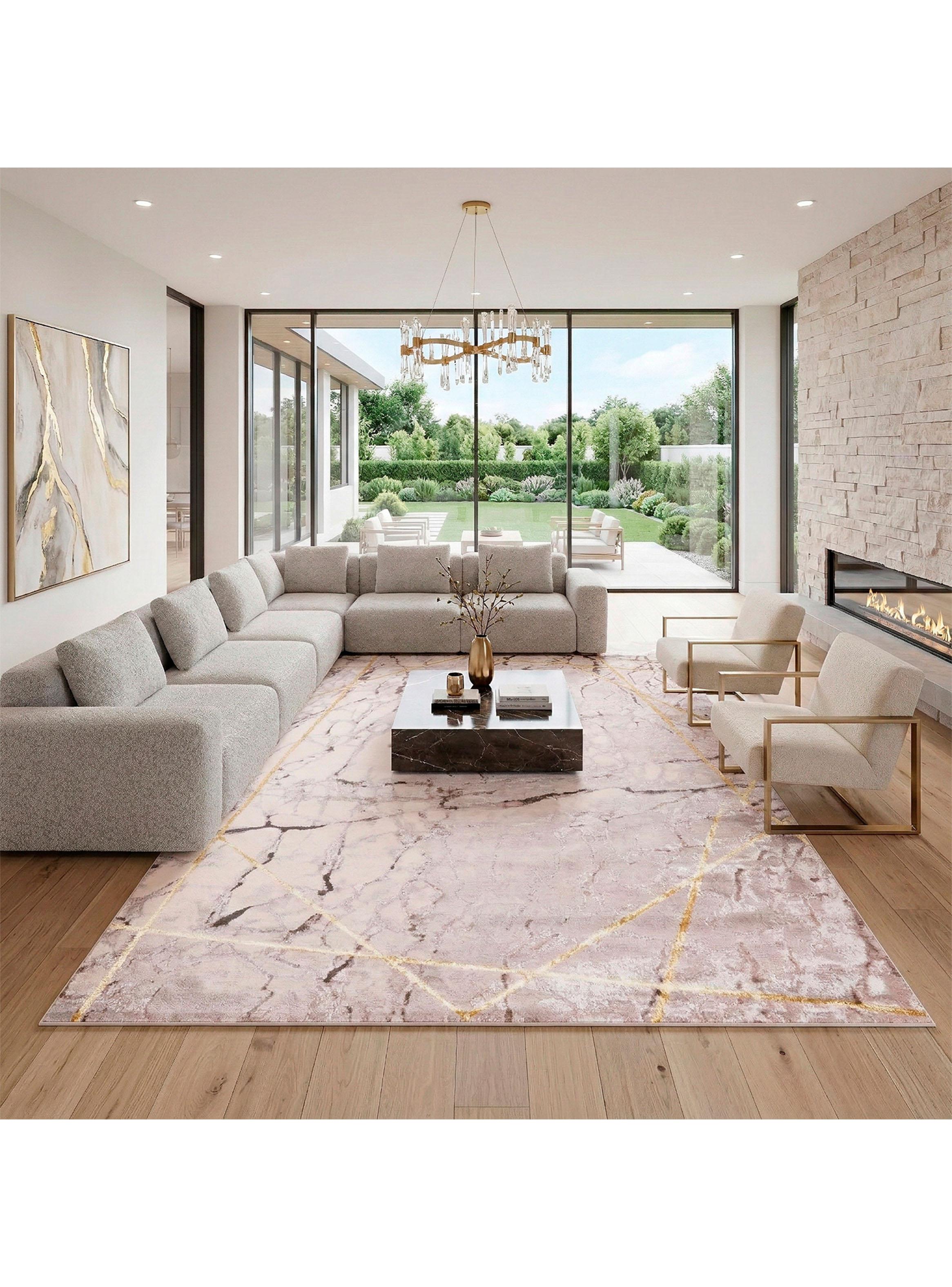 Alfombra Millet 160x230 cm Gris-2