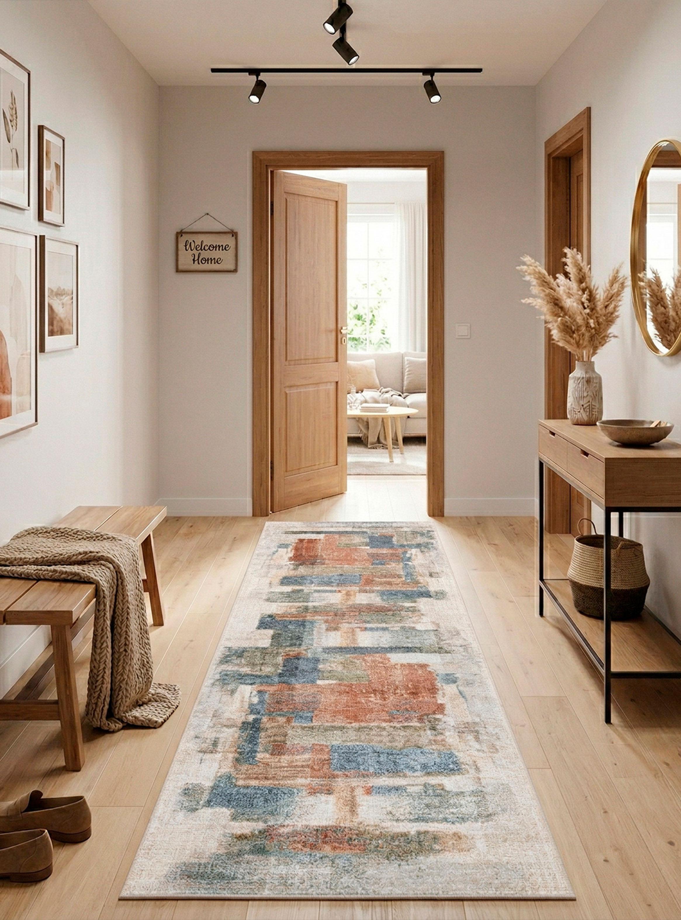 Alfombra Pasillo Ópera 60x240 cm L. Grey Cream-2