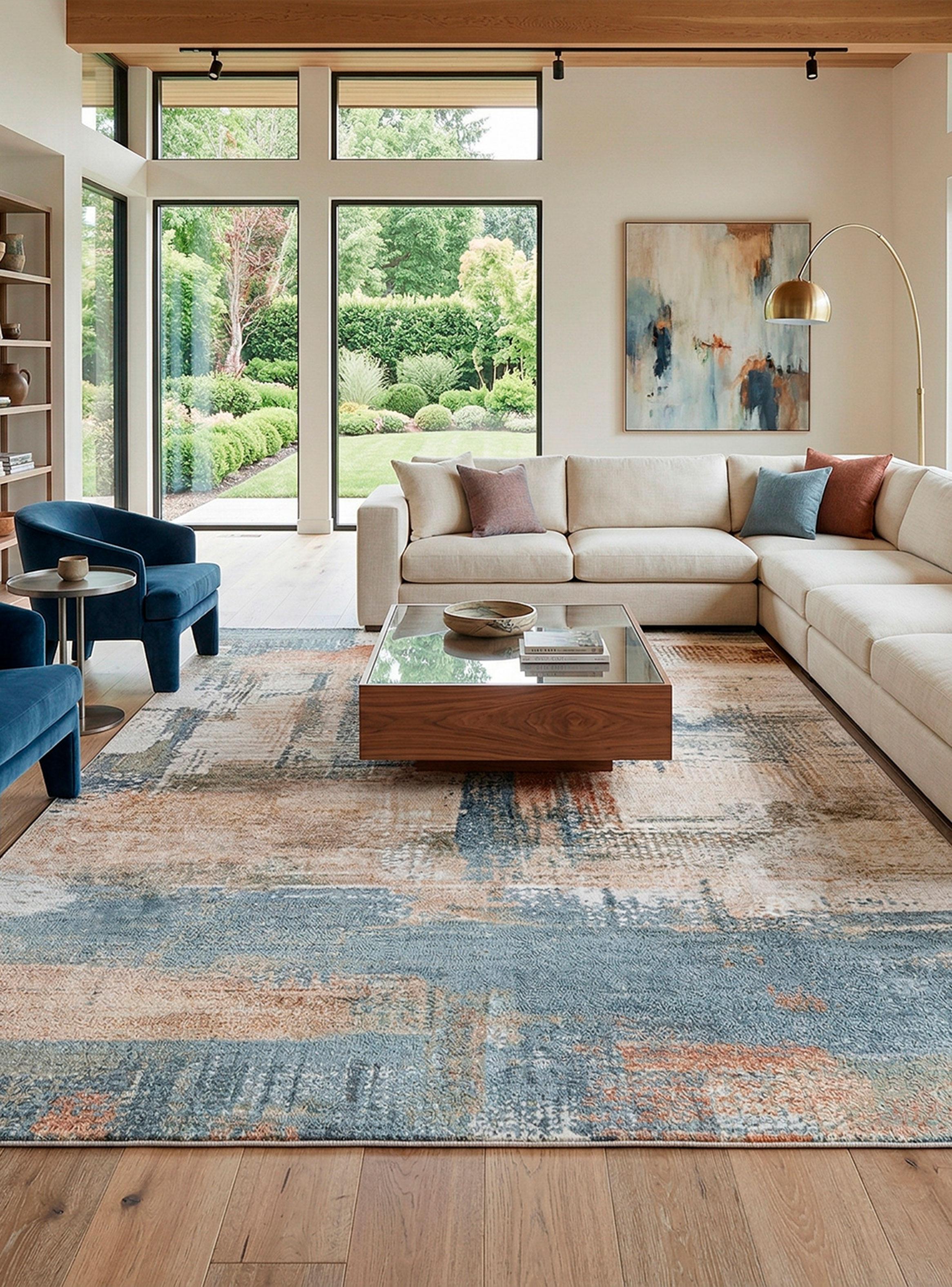 Alfombra Ópera 160x230 cm L. Grey Blue-2