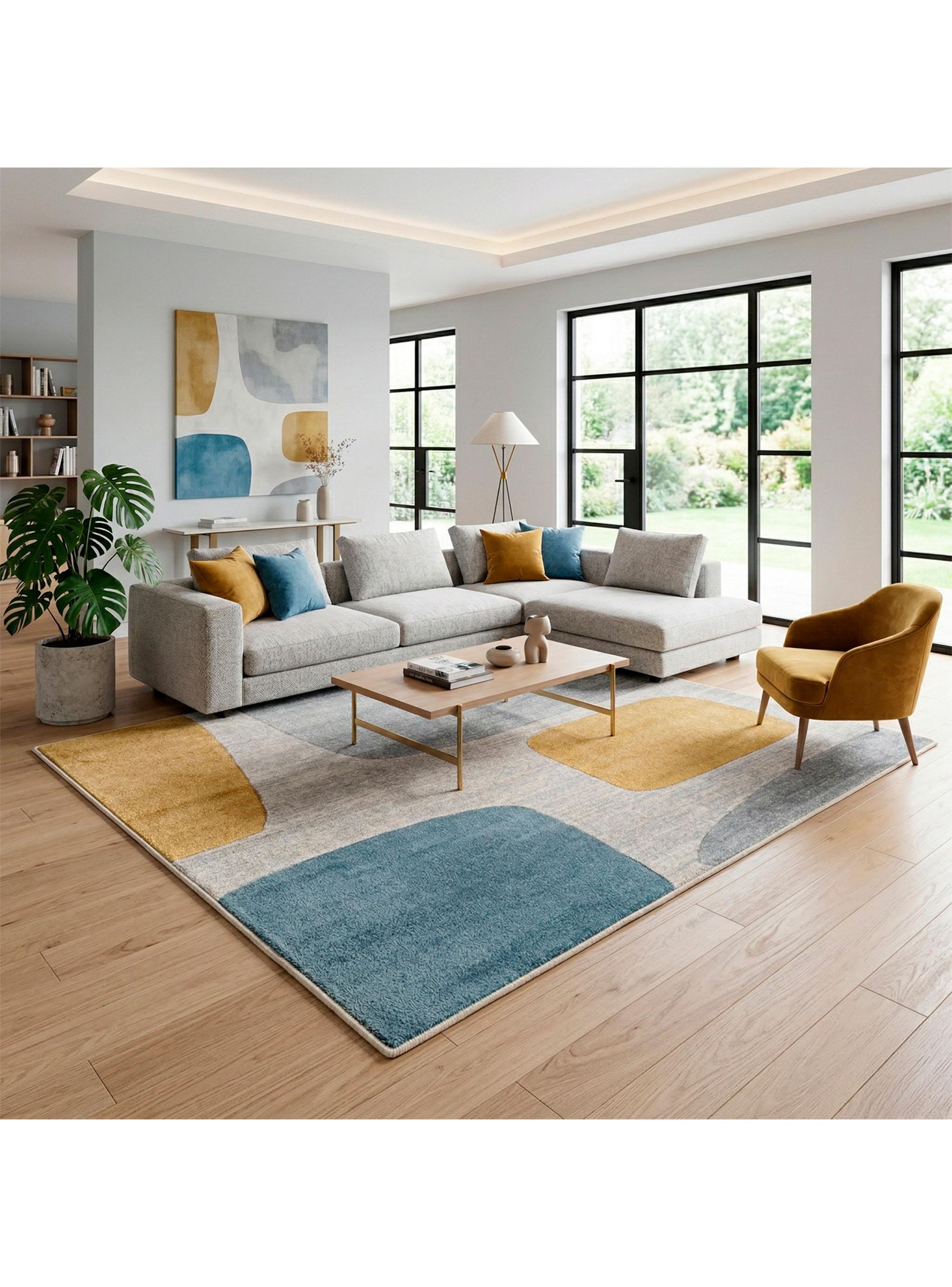 Alfombra Orleans 133x190 cm Grey Cream-2