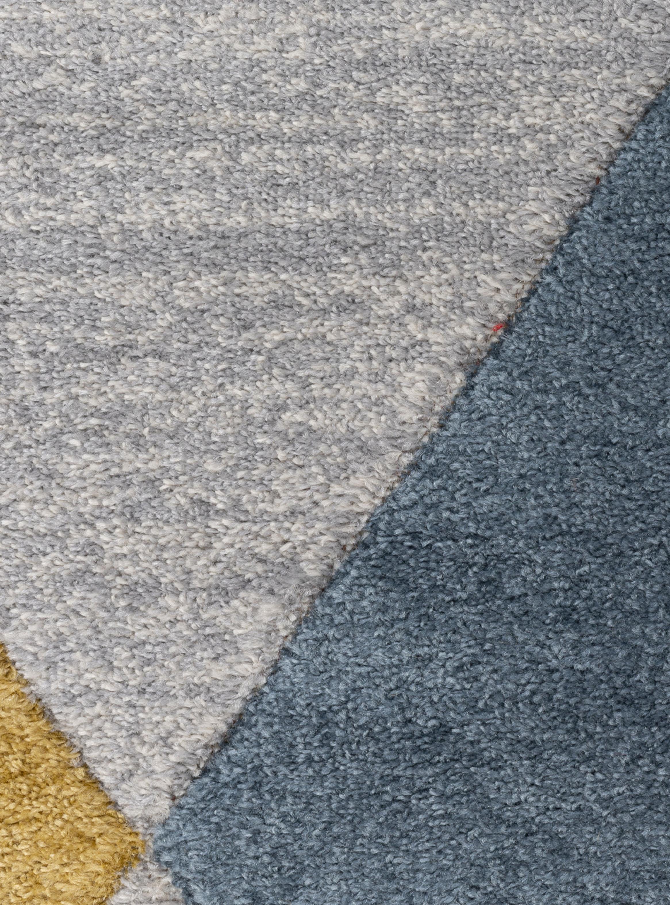 Alfombra Orleans 133x190 cm Blue Gold-1