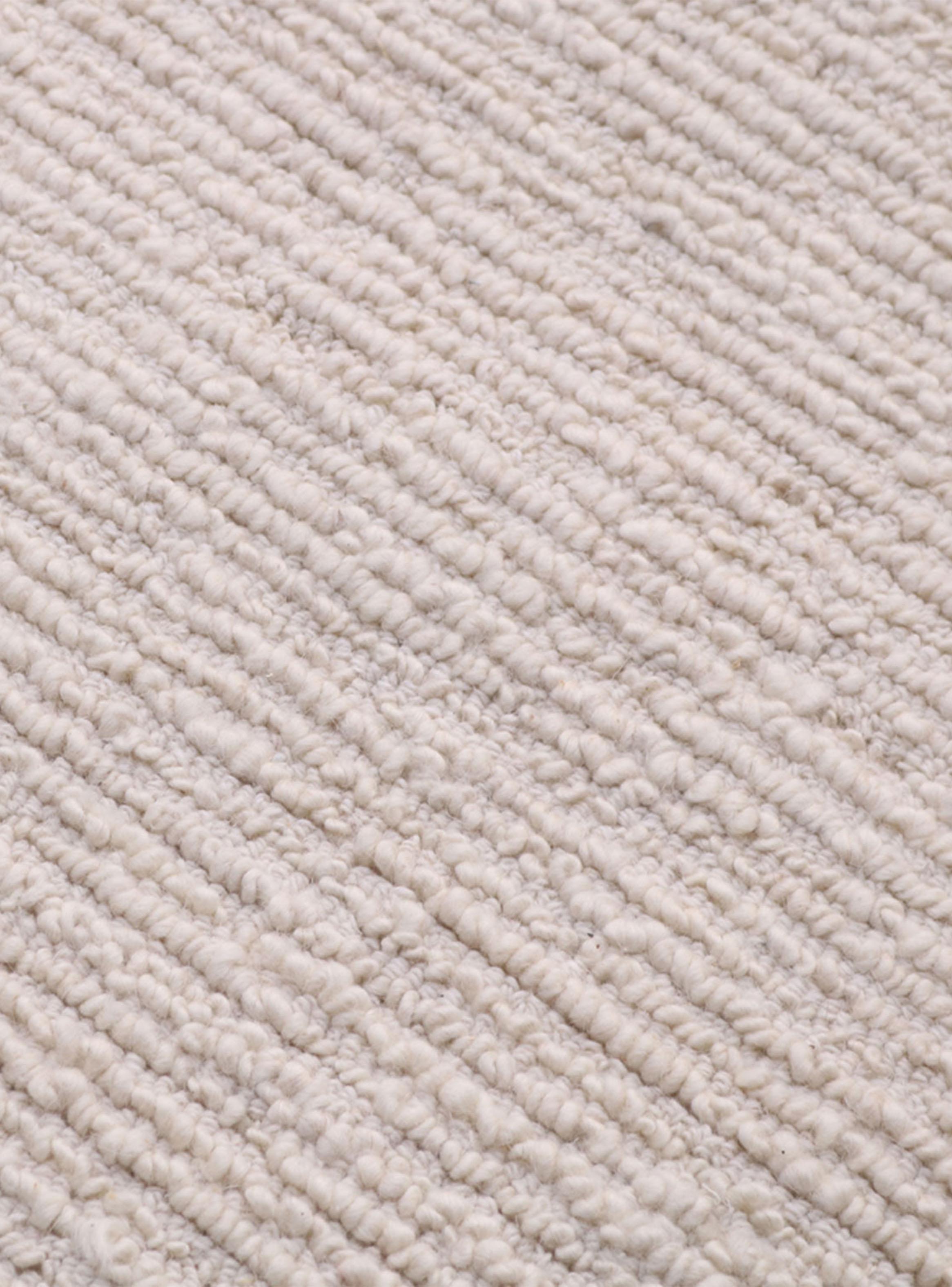 Alfombra Handtufted Palermo Crema 160x230 cm Lana-1