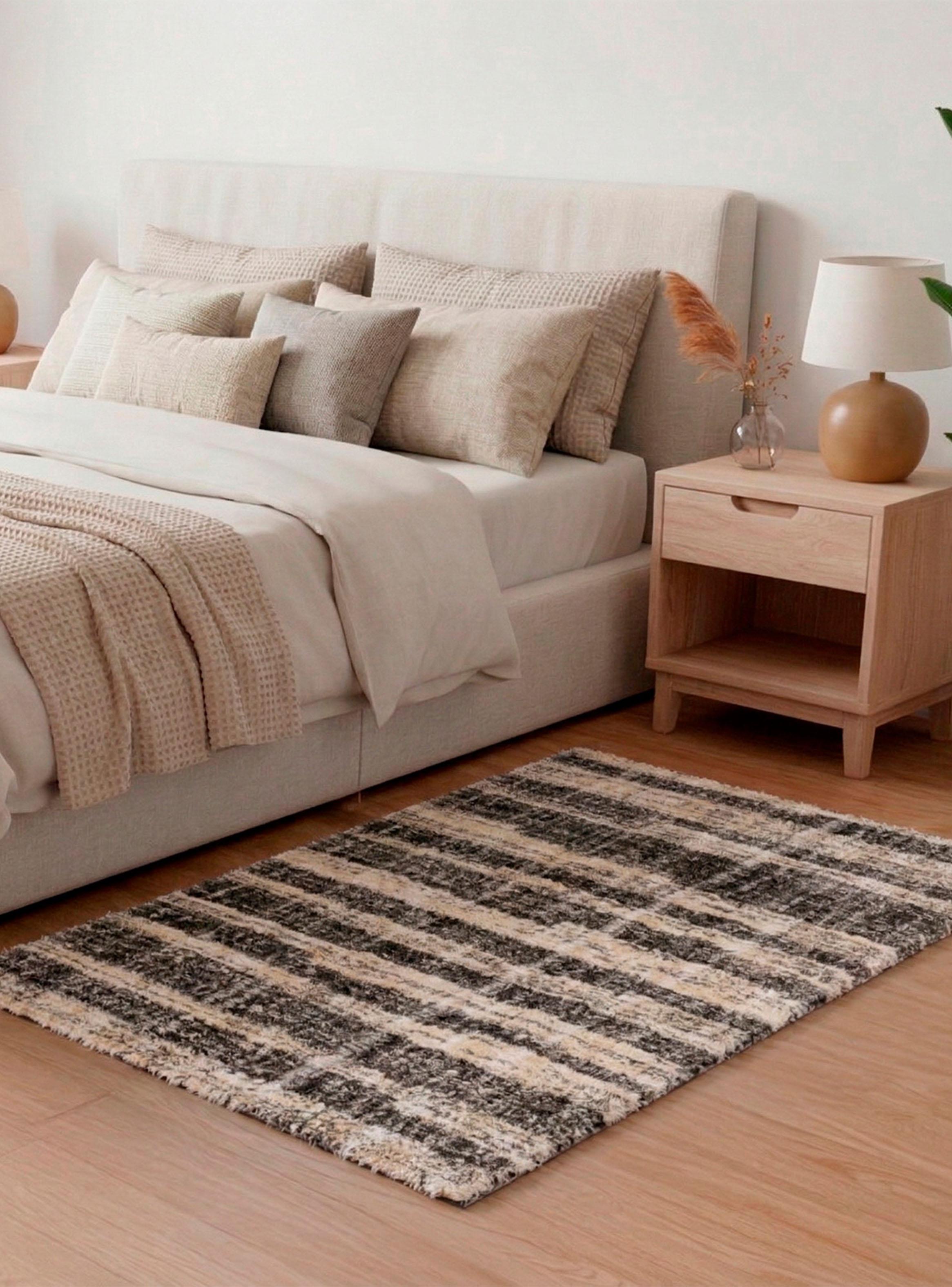 Bajada de cama Porter 80x120 cm Gris Vintage-2