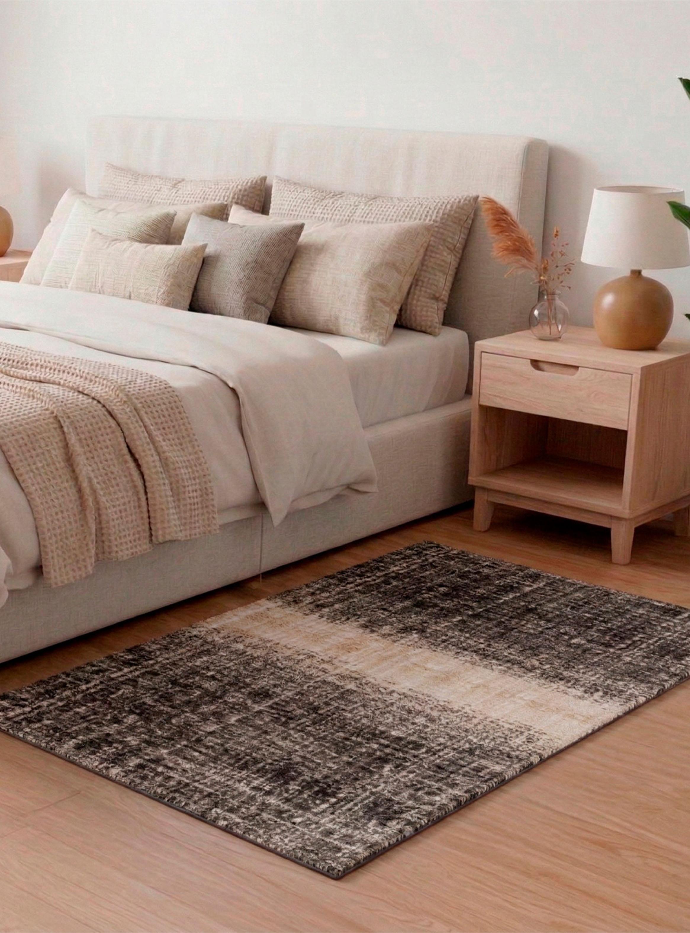 Bajada de cama Porter 80x120 cm Gris-2