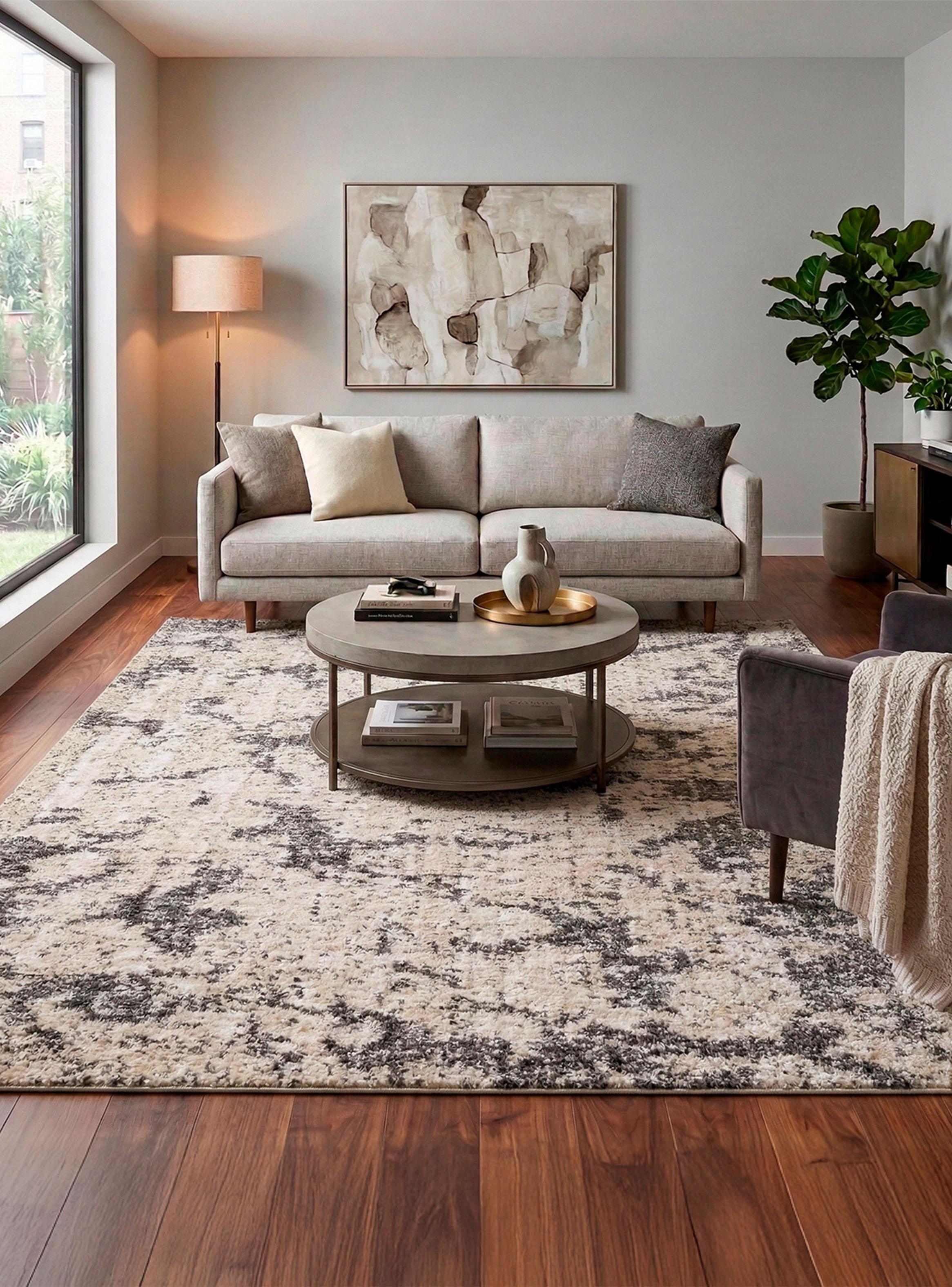 Alfombra Porter 160x230 cm Crema-2