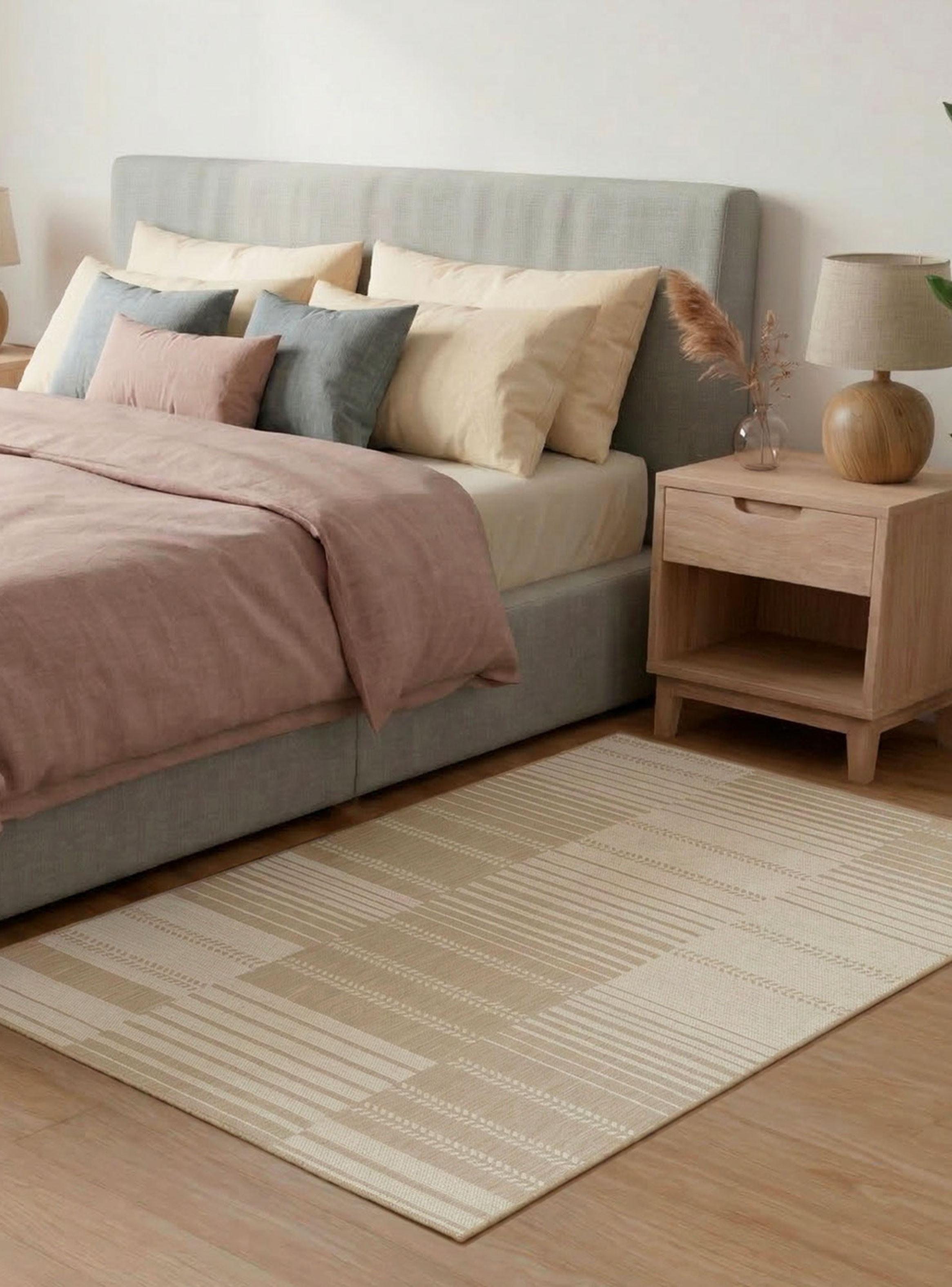 Bajada de Cama Palermo Natural 54x90 cm Nórdico-2