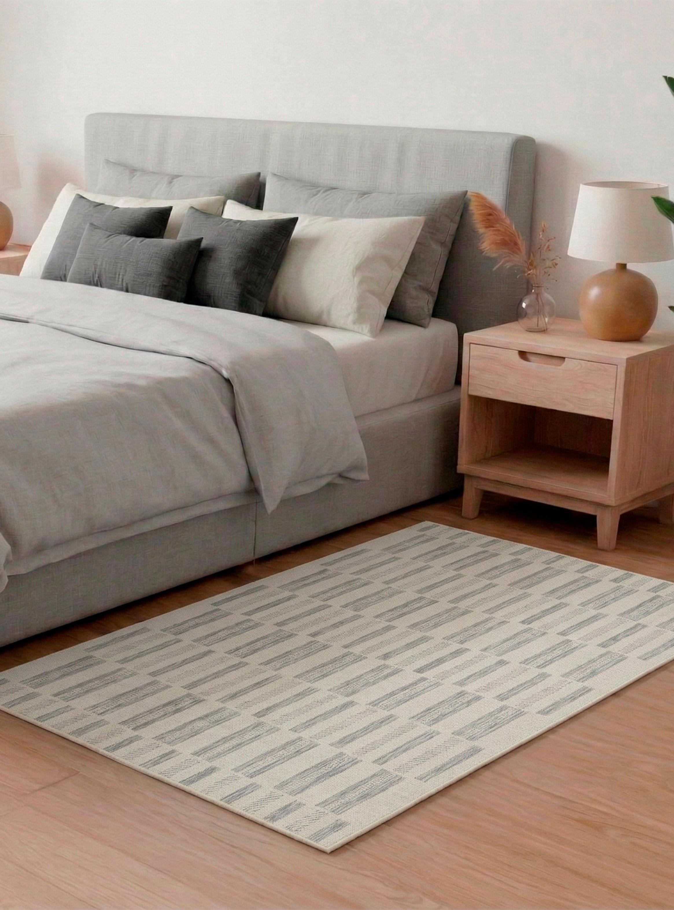 Bajada de Cama Palermo Silver 54x90 cm-2