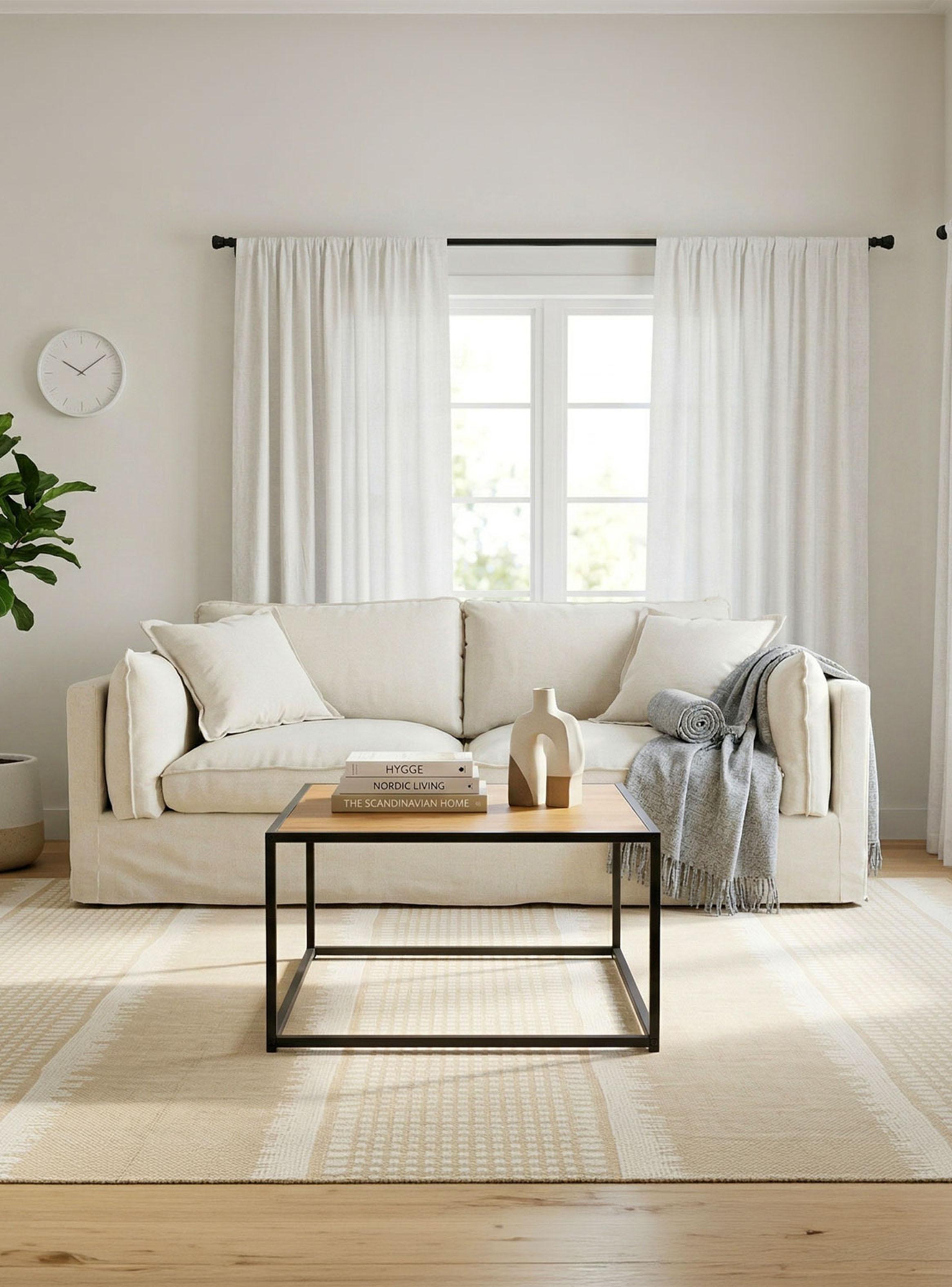 Alfombra Palermo Natural 160x230 cm Beige-2