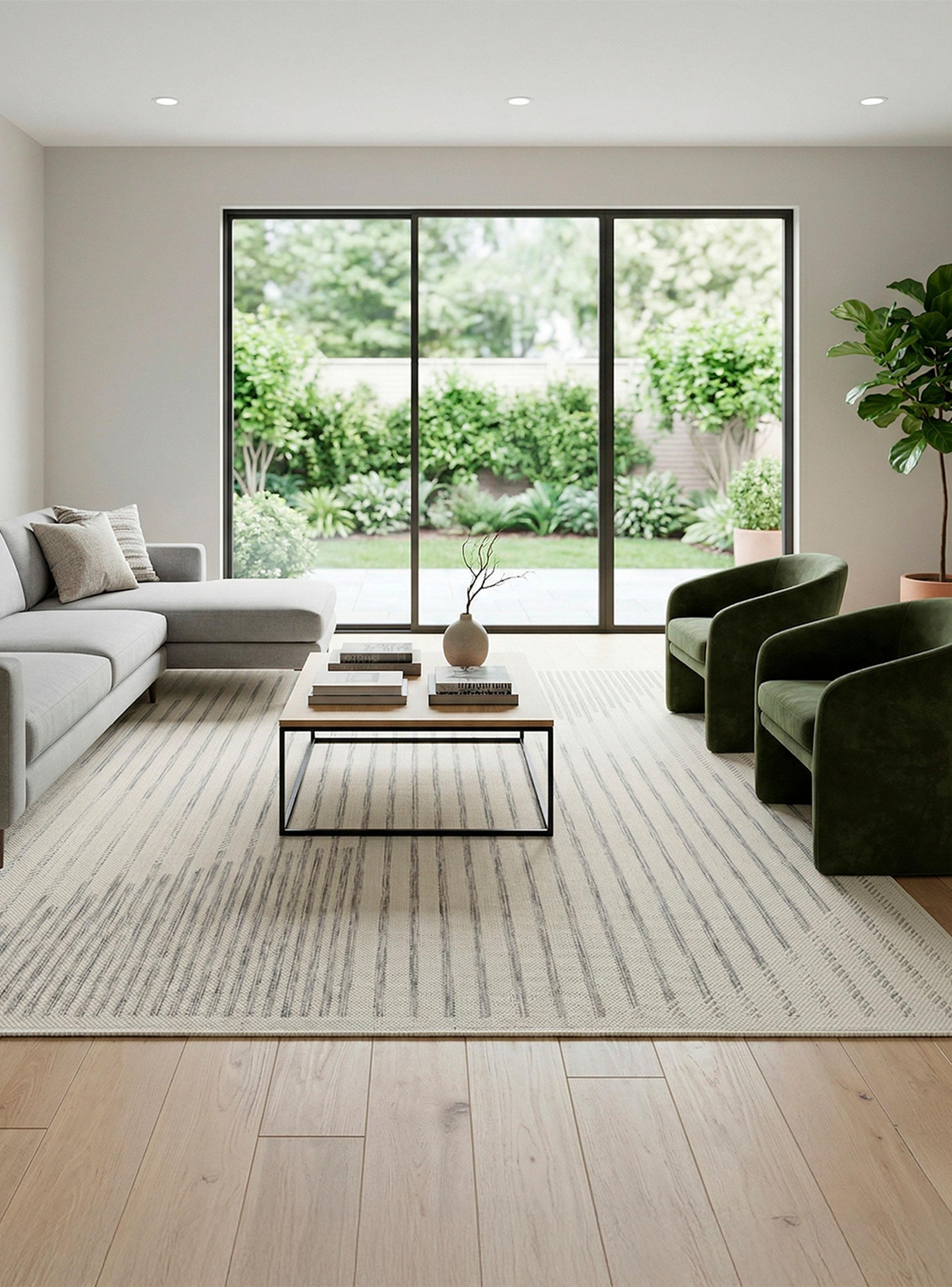 Alfombra Palermo Silver Nórdico 160x230 cm-2