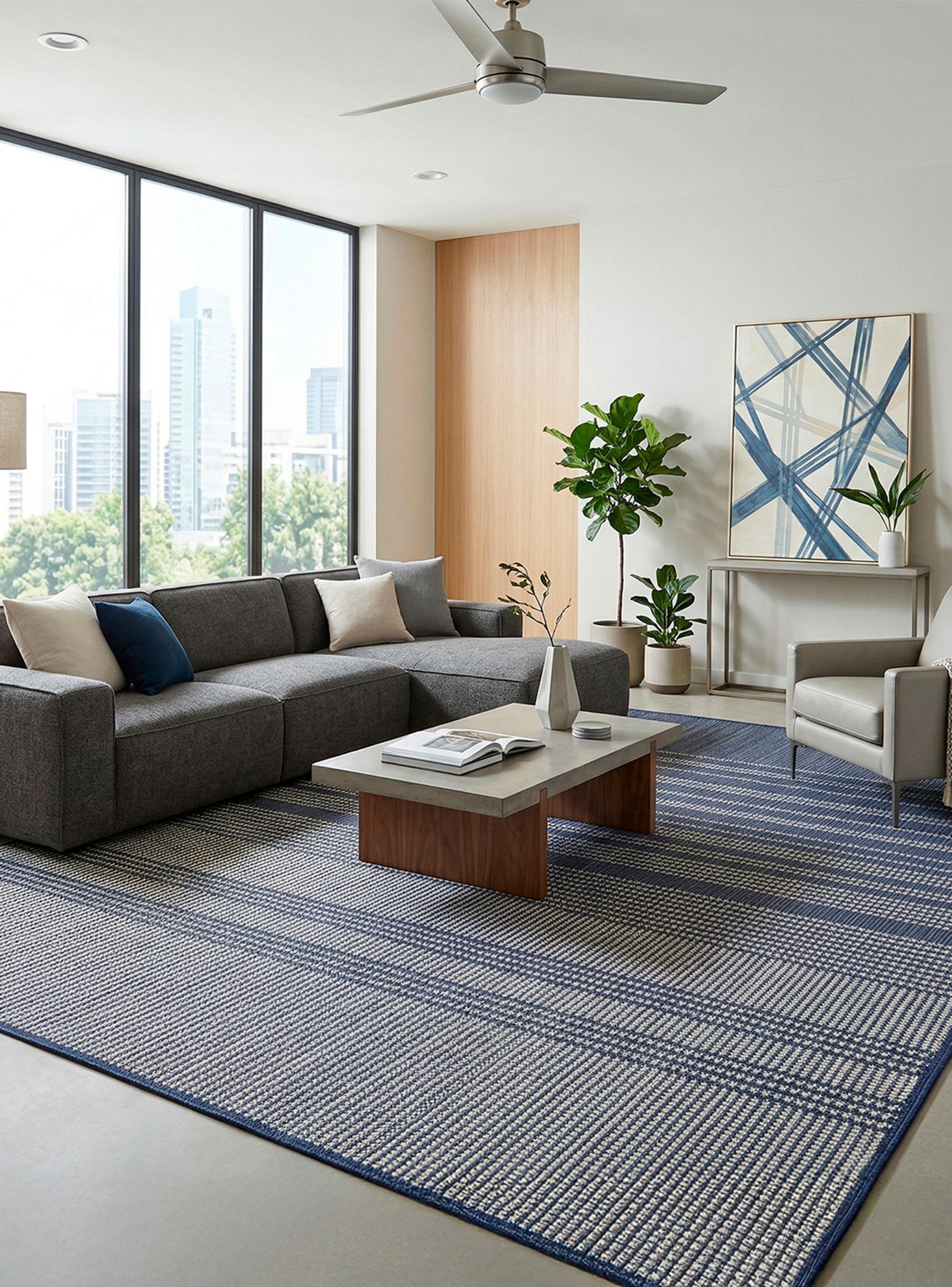 Alfombra Palermo Navy 160x230 cm-2