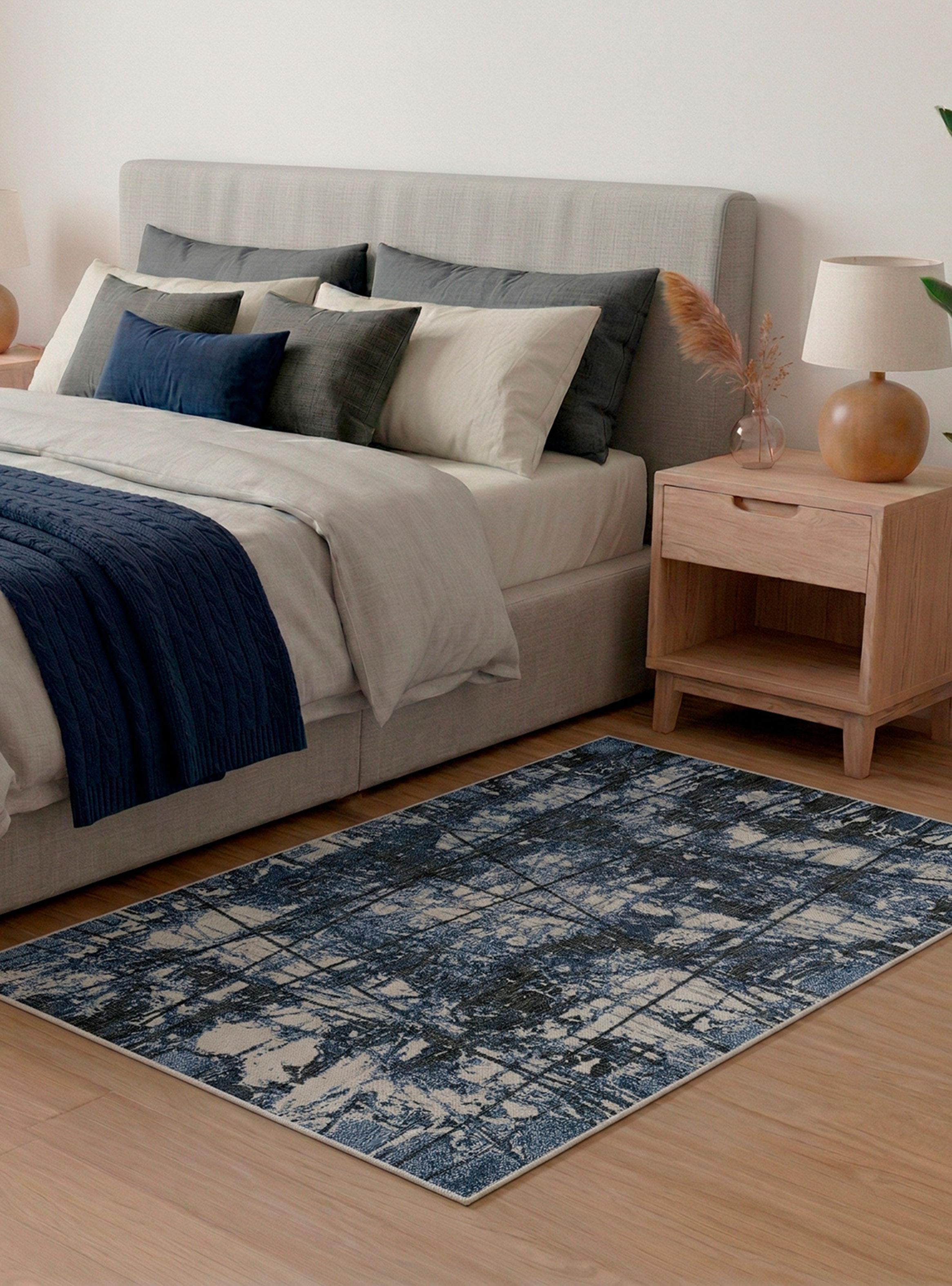 Bajada de cama Perfect 54x90 cm Azul-2