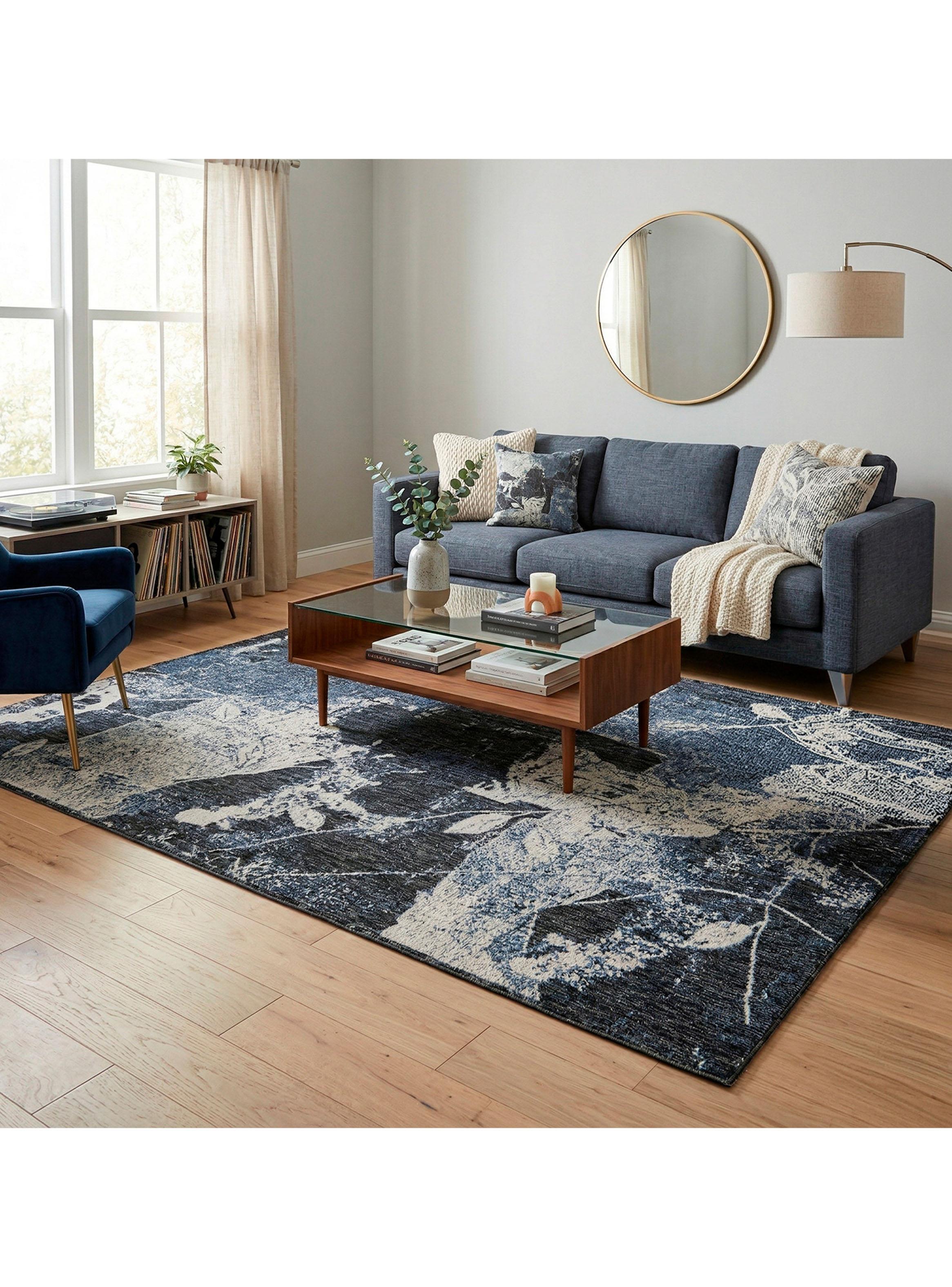 Alfombra Perfect 133x190 cm Azul-2