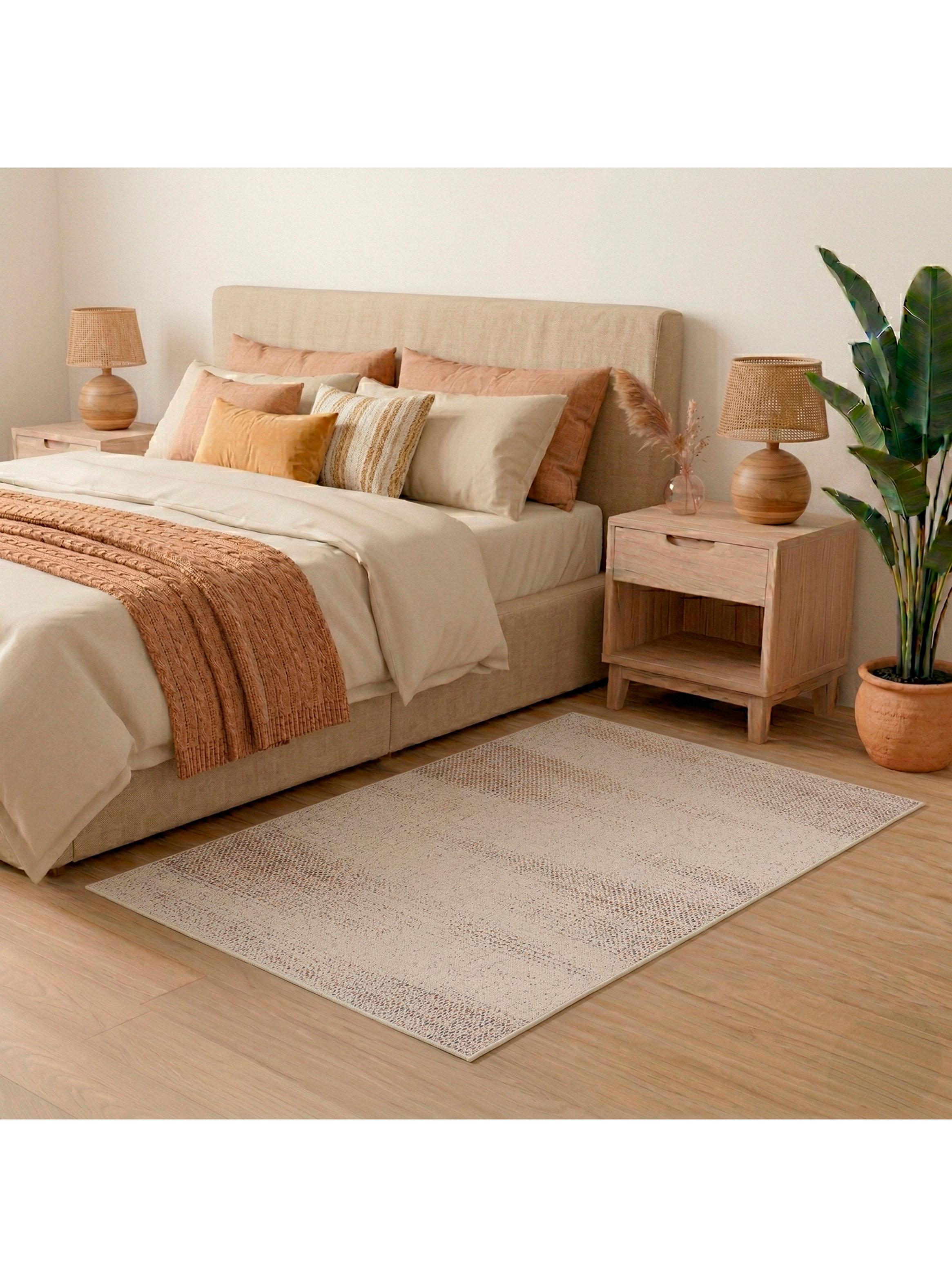 Bajada de cama Phoenix 54x90 cm Beige-2