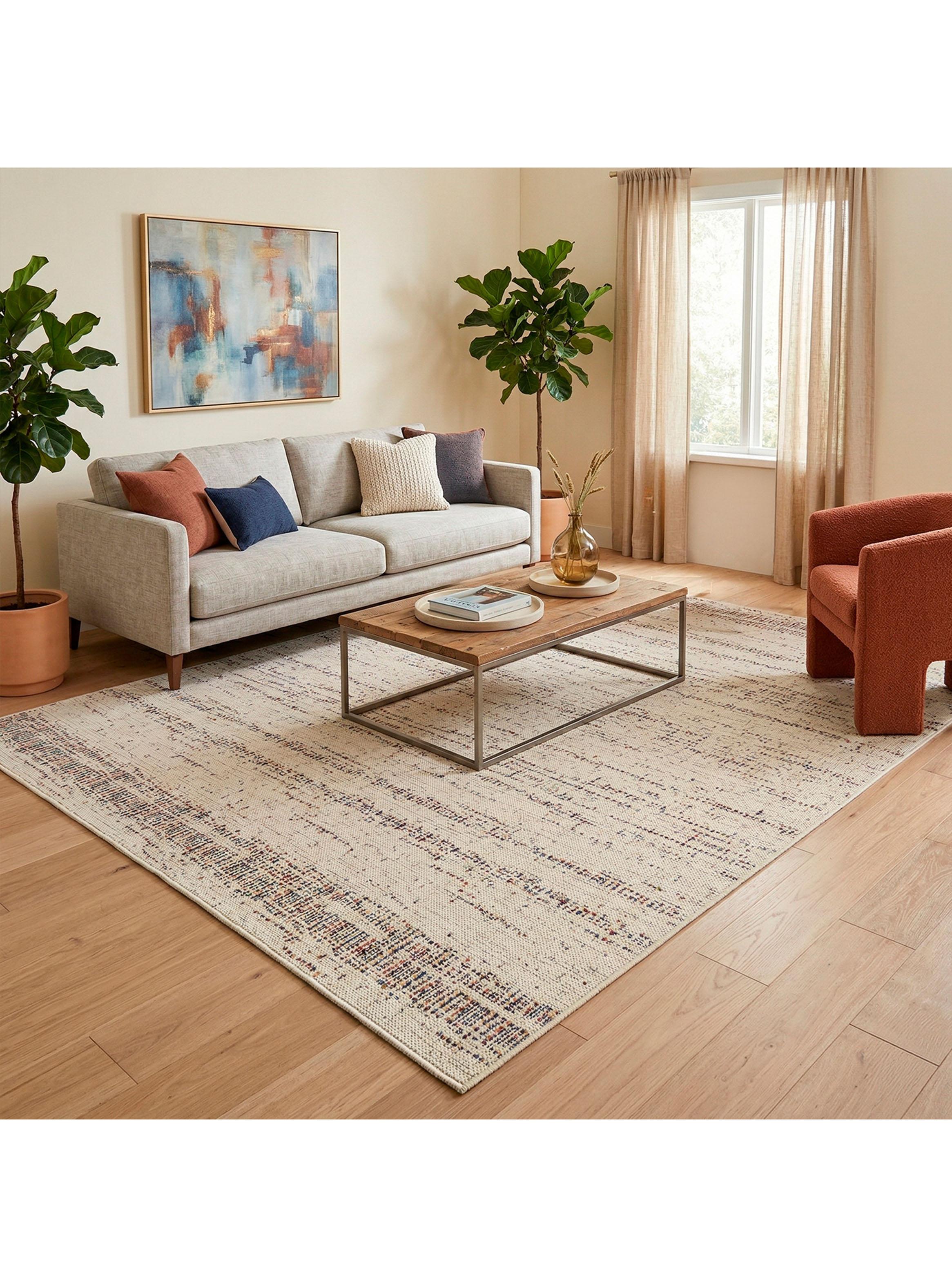 Alfombra Phoenix 160x230 cm Beige-2