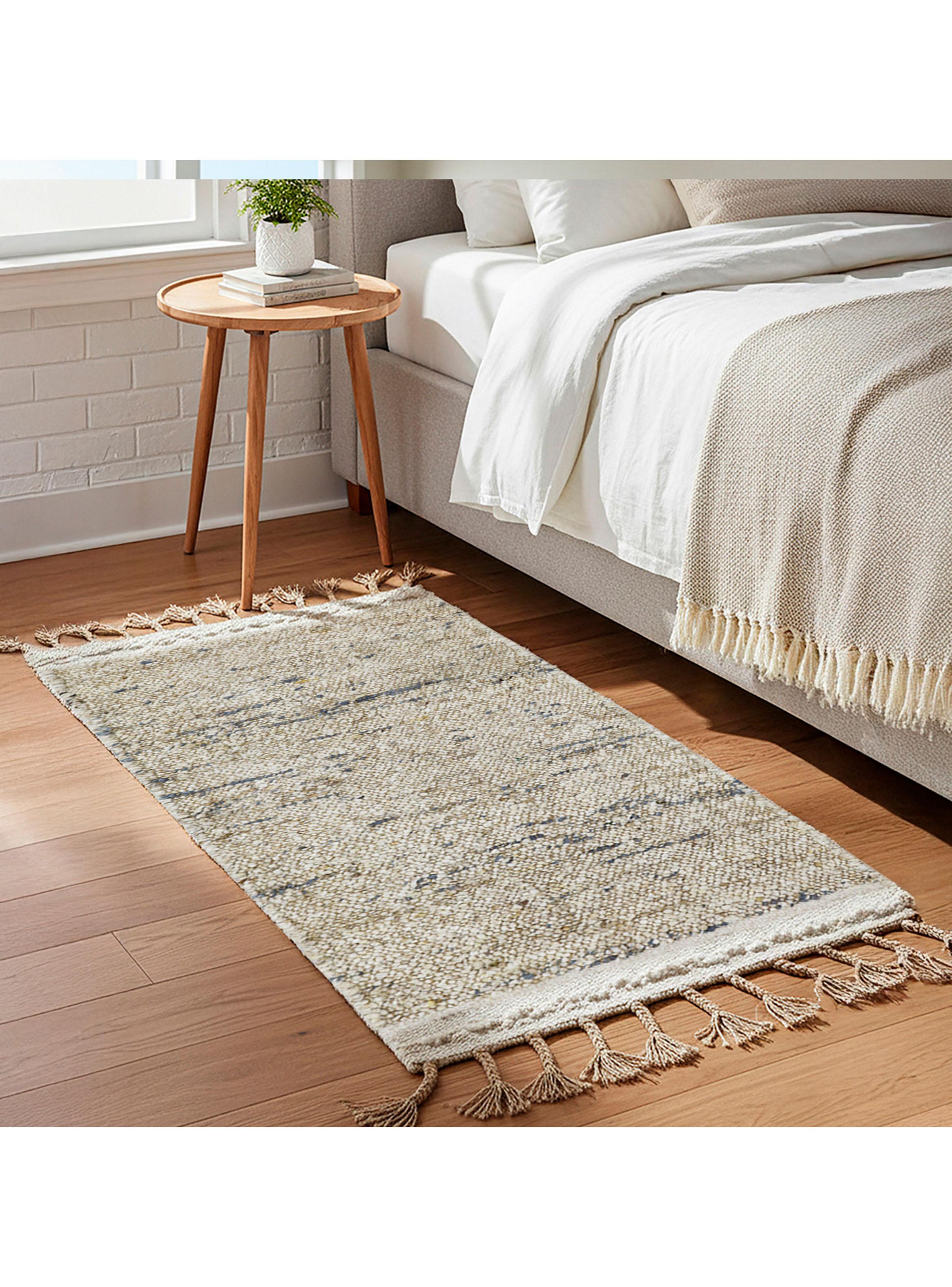 Bajada de cama Kelim Nordic 060x120 cm Gris-2