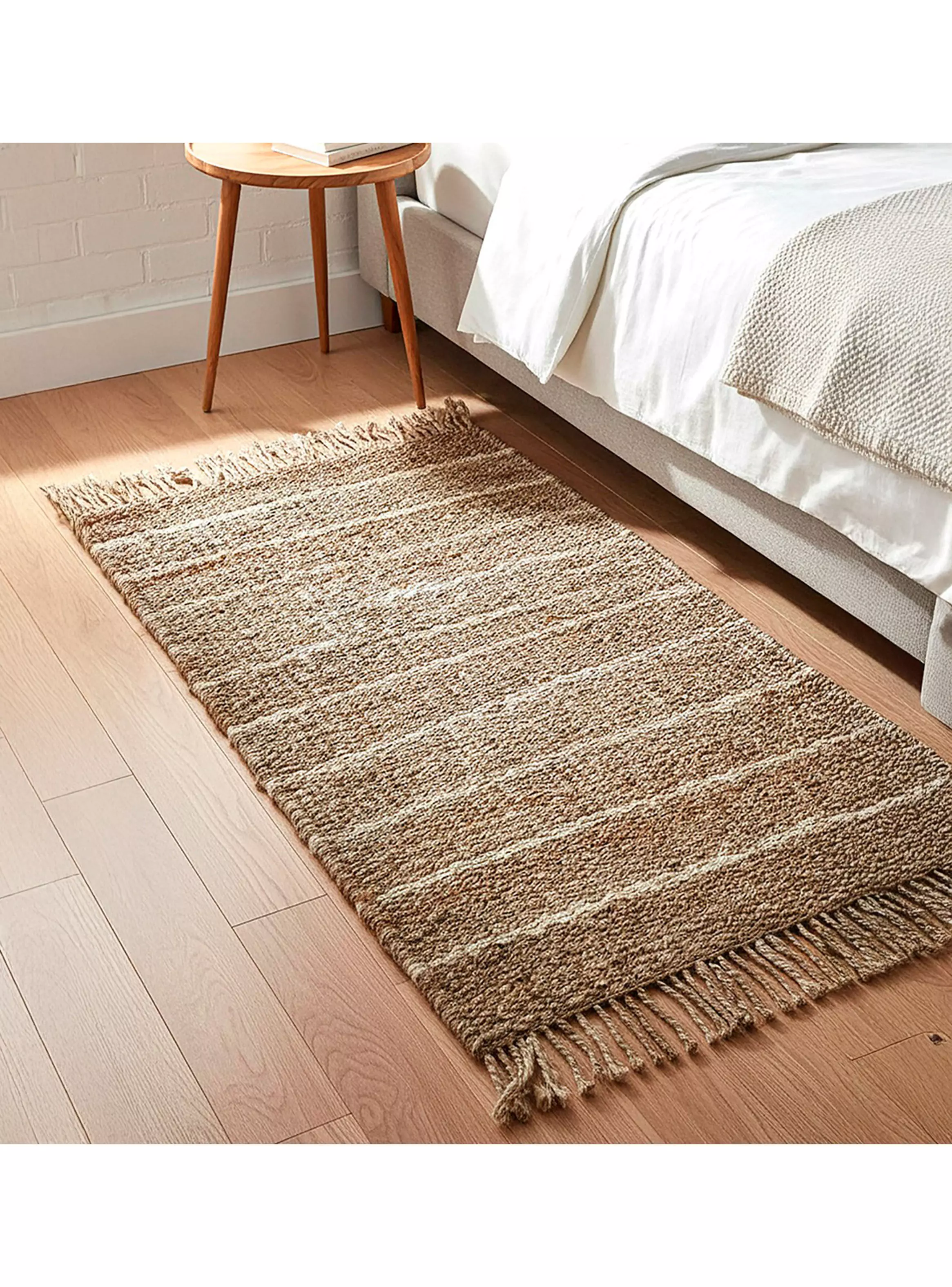 Bajada de cama Yute Stripes 060x120 cm Arena-2