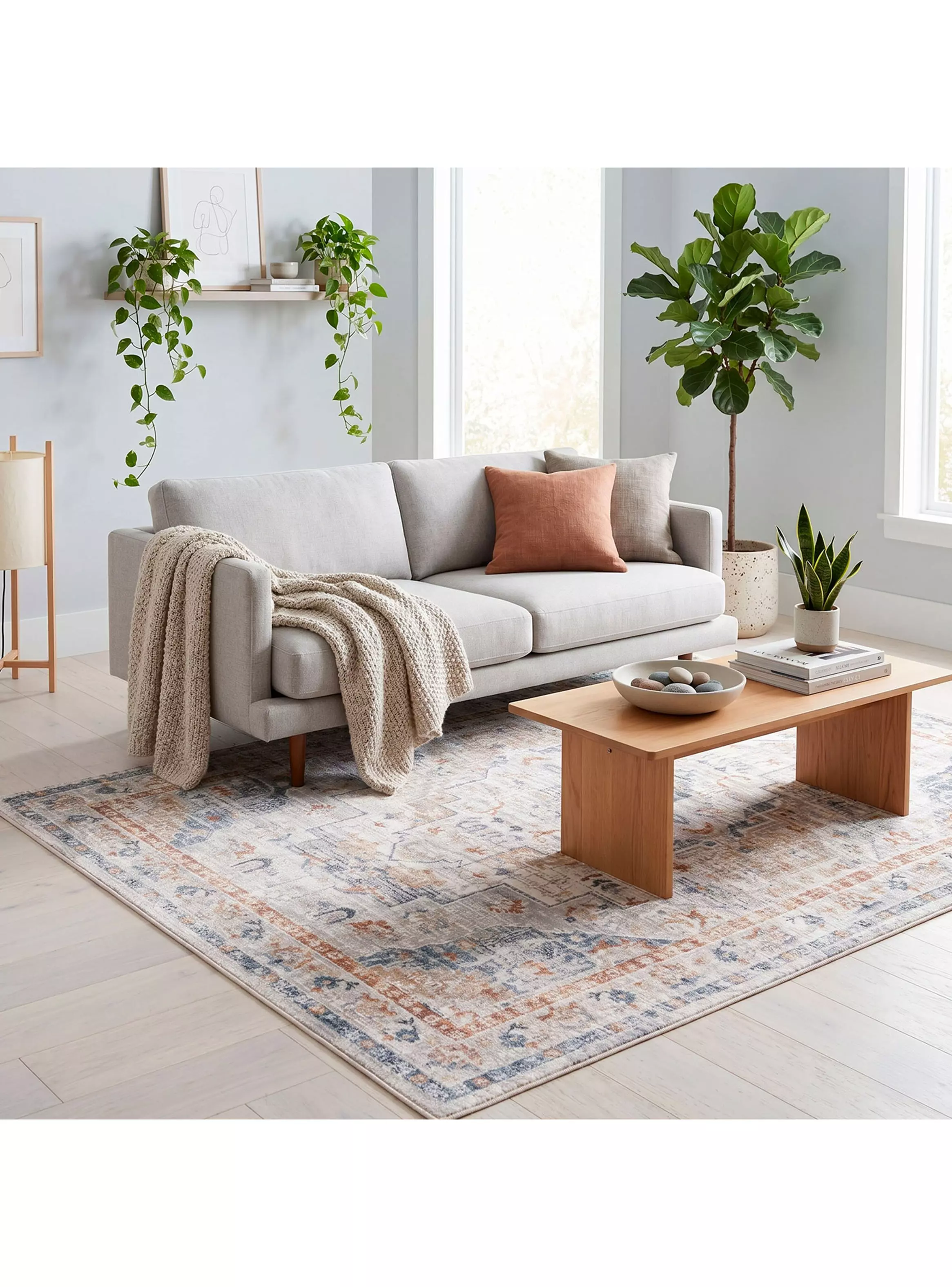 Alfombra Romantic 160x230 cm Grey-2