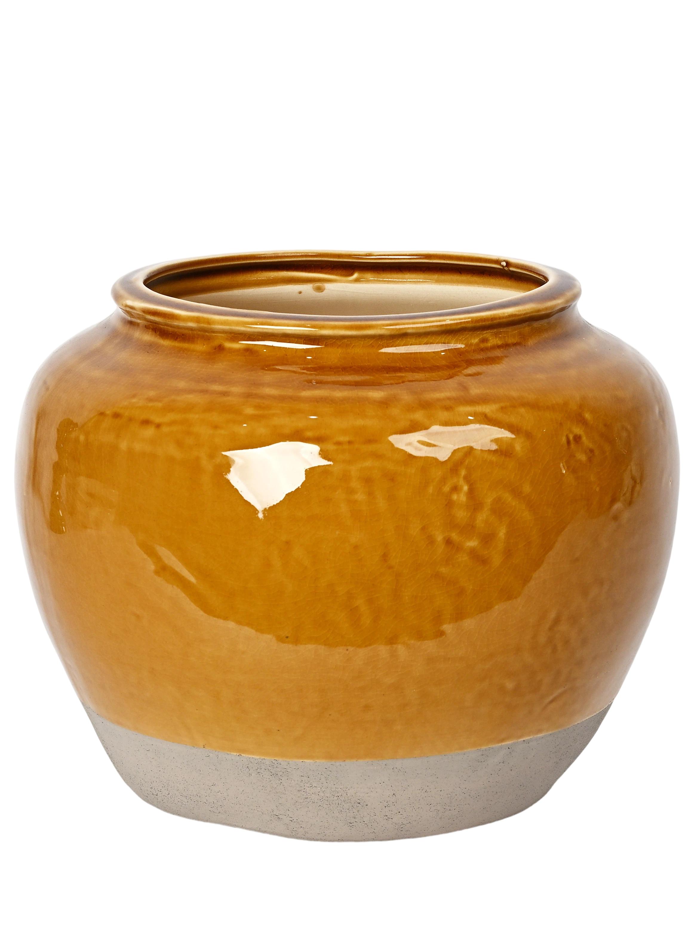 Jarrón Amarillo Toscana S-0