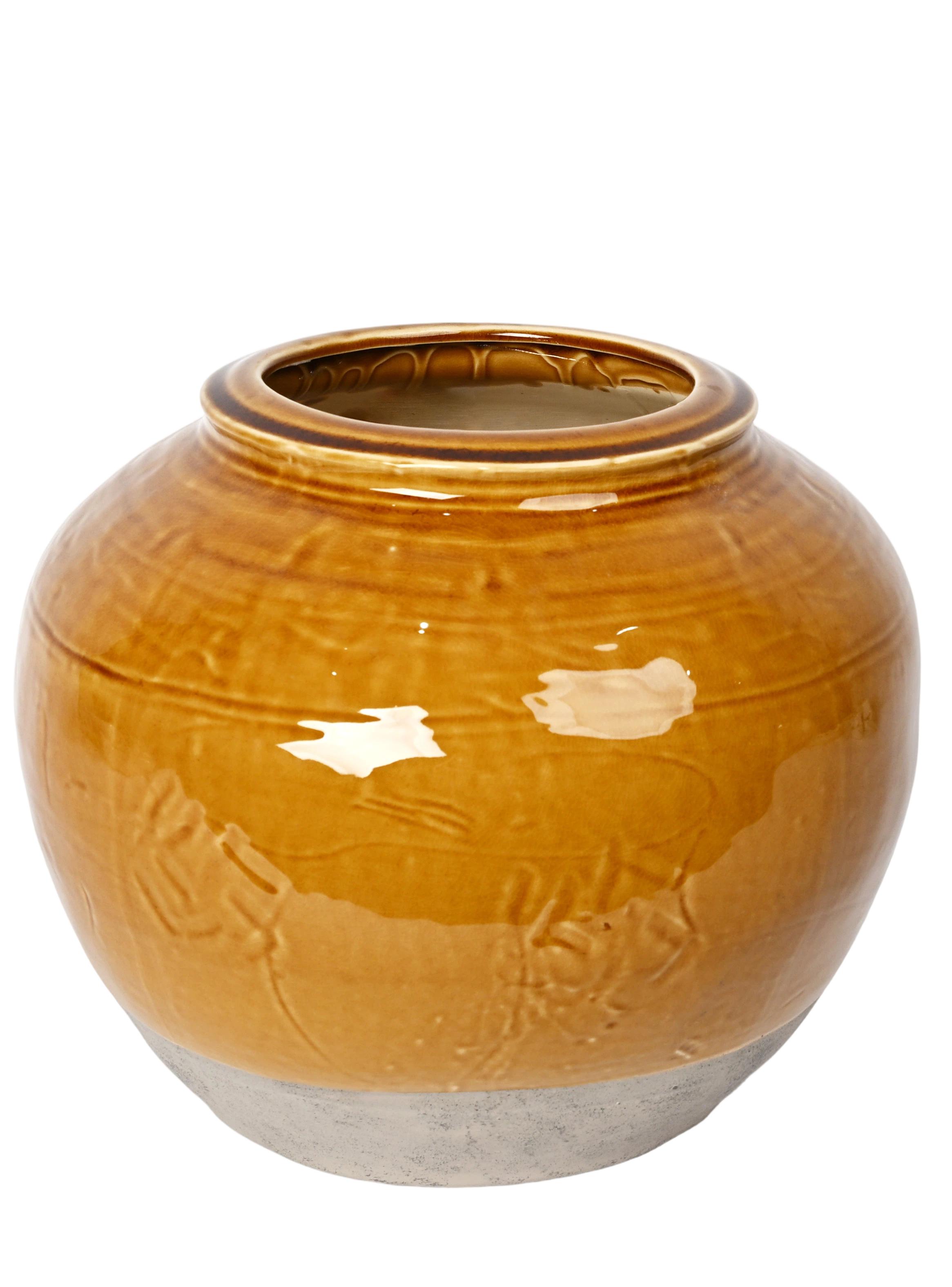 Jarrón Amarillo Toscana L-1