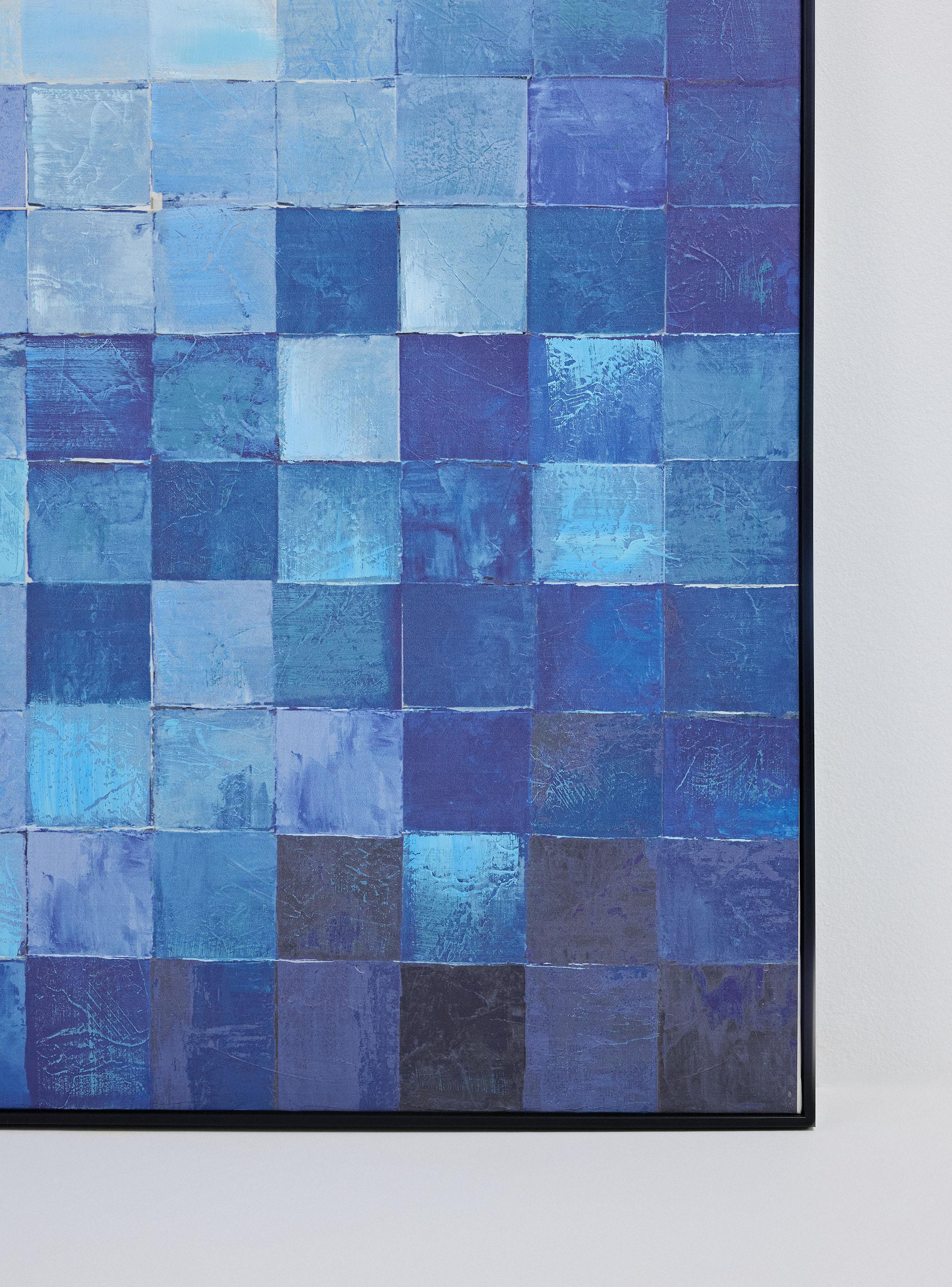 Cuadro Blue Mood 80x80 cm-2
