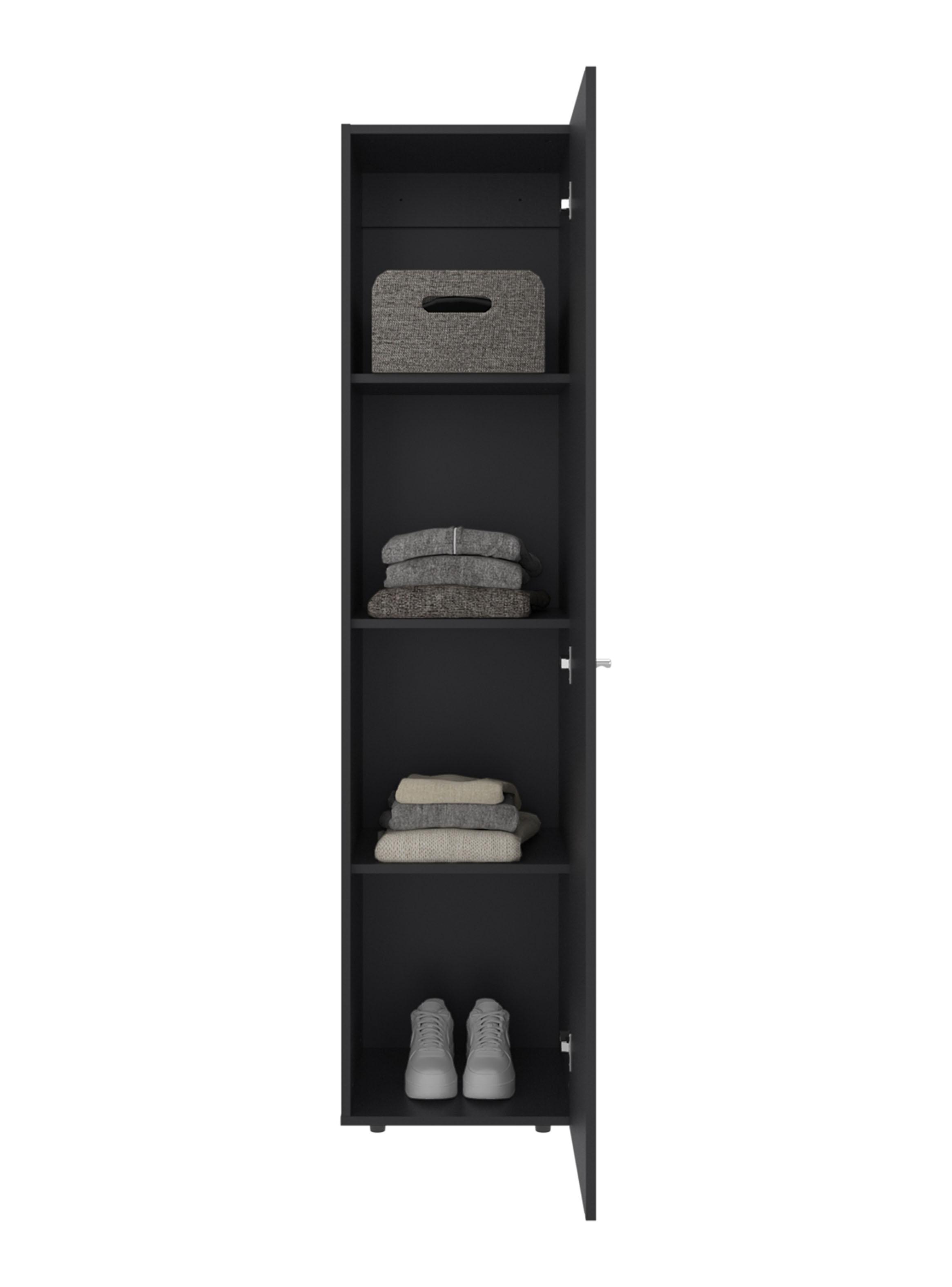 Clóset 1 Puerta Dreams Wengue 170x40x40.2 cm-2
