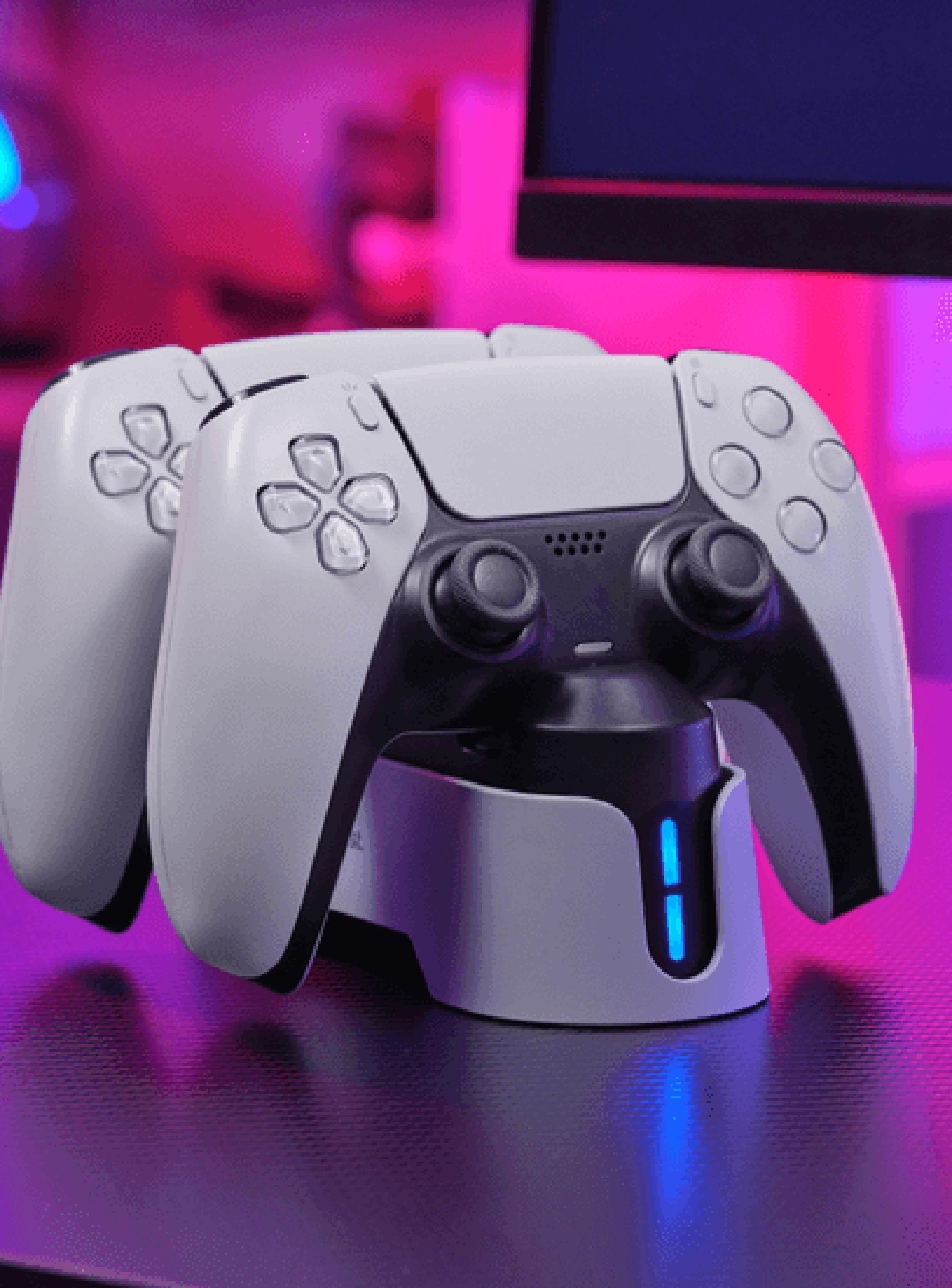 Base de Carga Doble para Mandos de PS5 GTX228-3