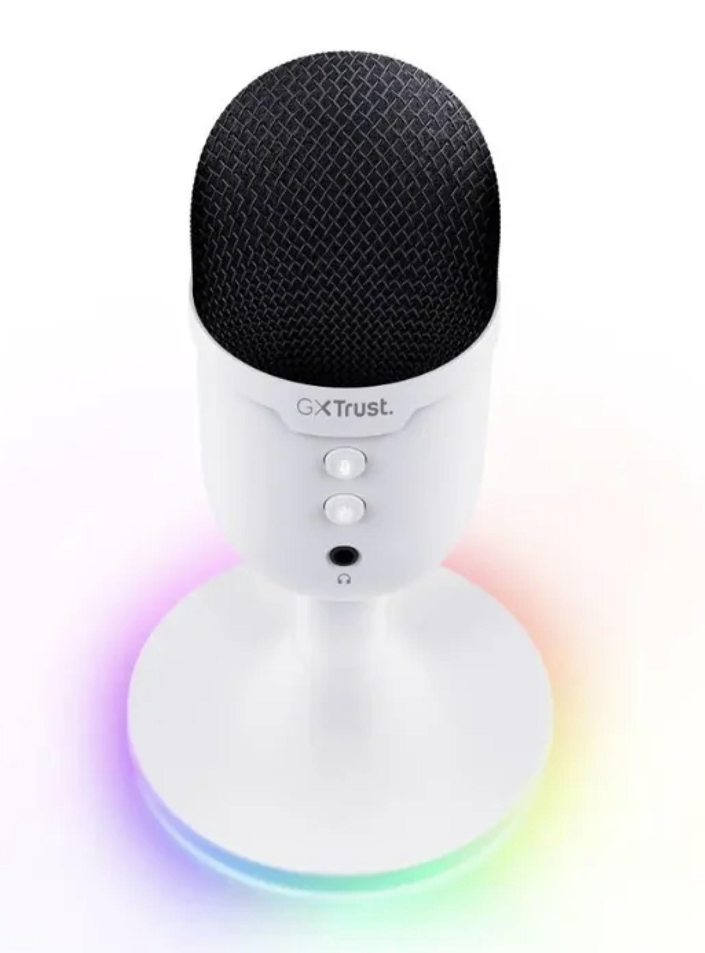 Micrófono Gamer USB Yunix GXT234 Blanco-2