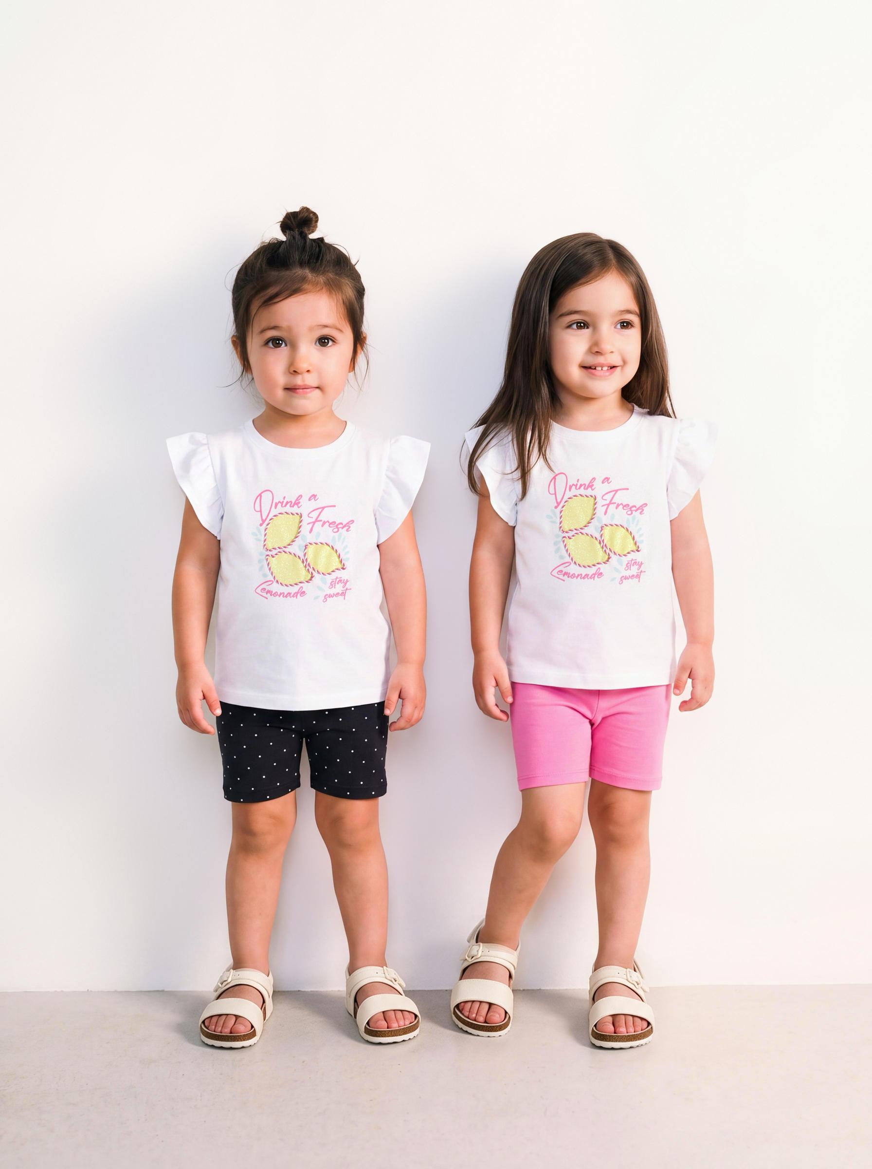 Calza Bipack Estampado Elasticado Niña-0