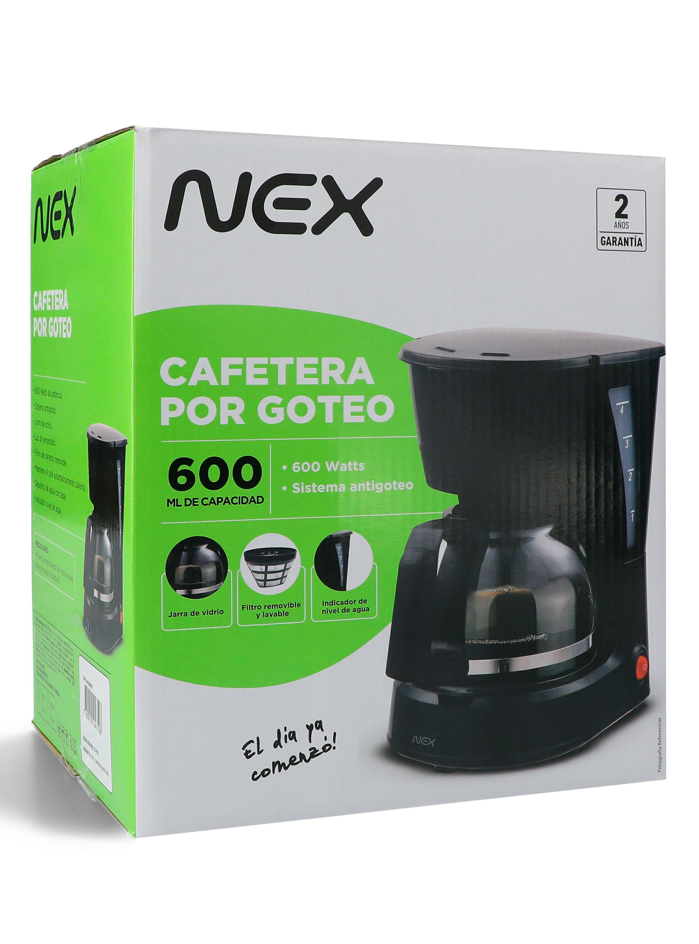 Cafetera por Goteo de 4 Tazas Negra-4