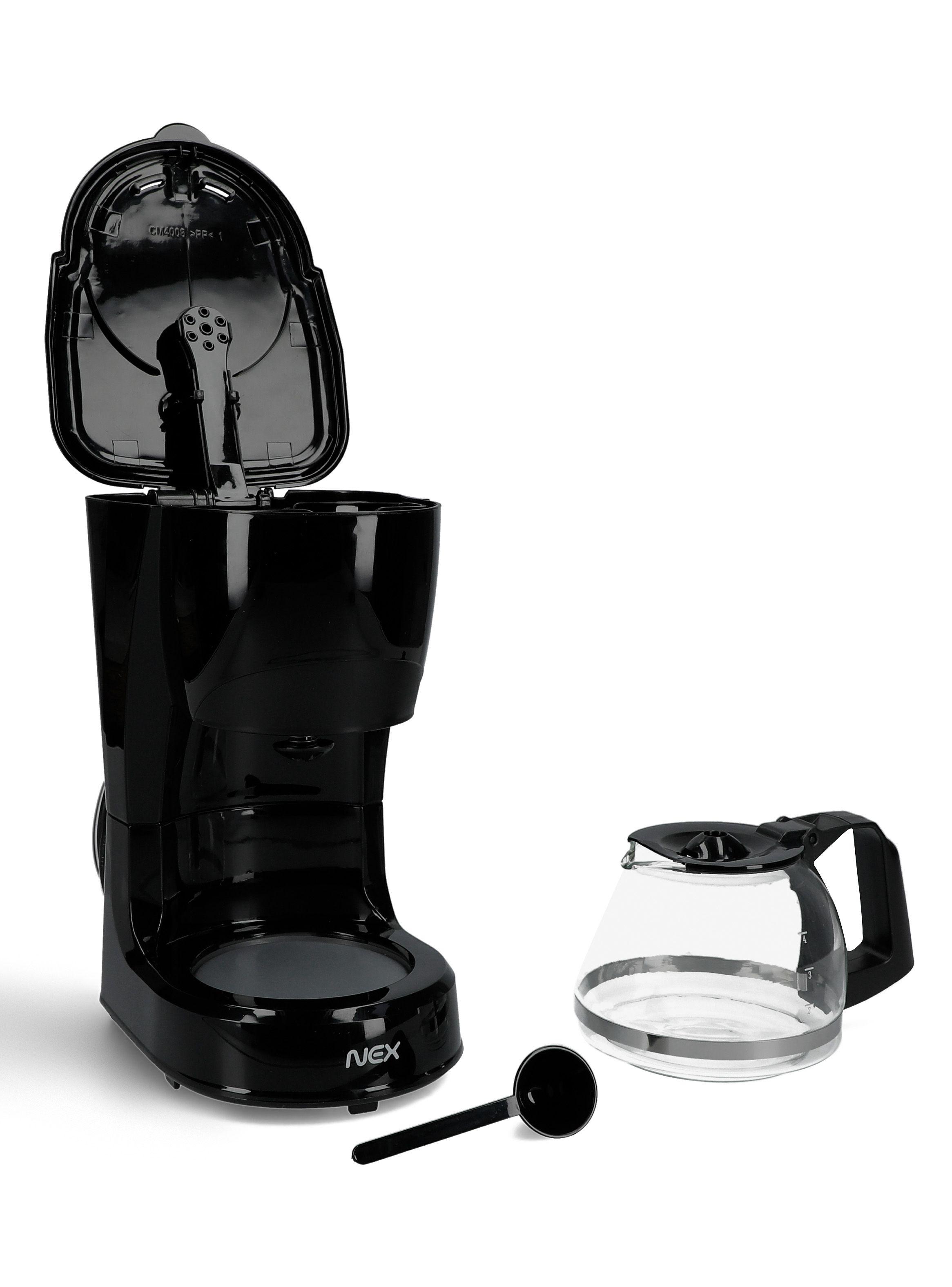 Cafetera por Goteo de 4 Tazas Negra-2