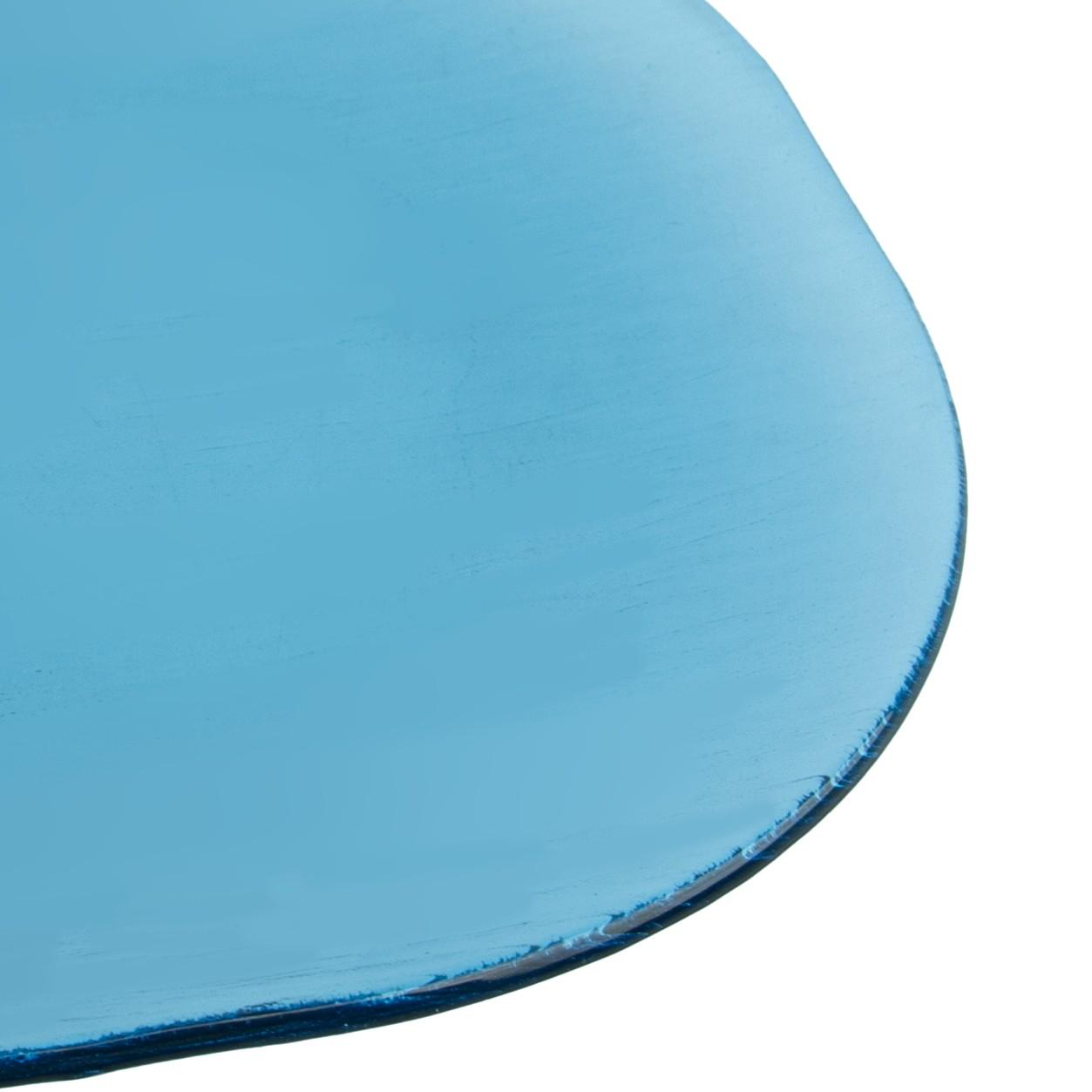 Bandeja Vidrio 31.8 cm Blue-1