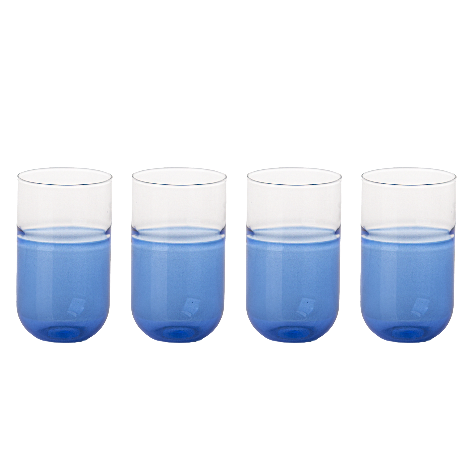Set de 4 Vasos Altos Blue-0