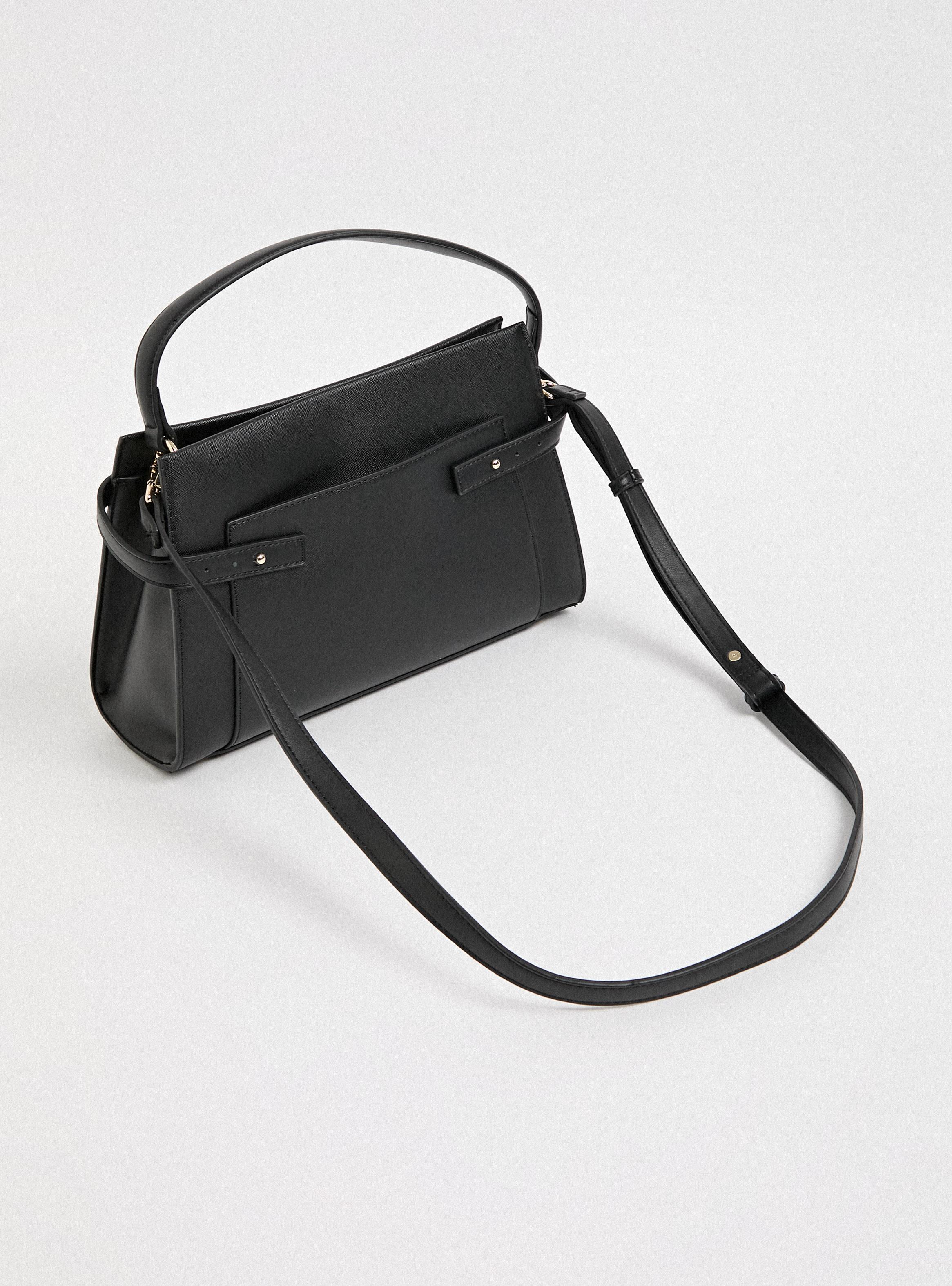 Cartera de Hombro Diseño Maletín Broche Metálico-2