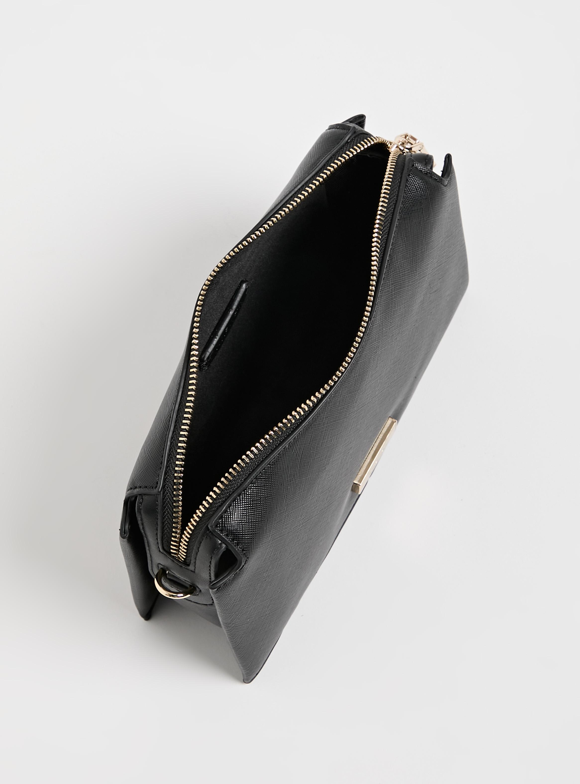 Cartera de Hombro Crossbody Placa Metálica-3