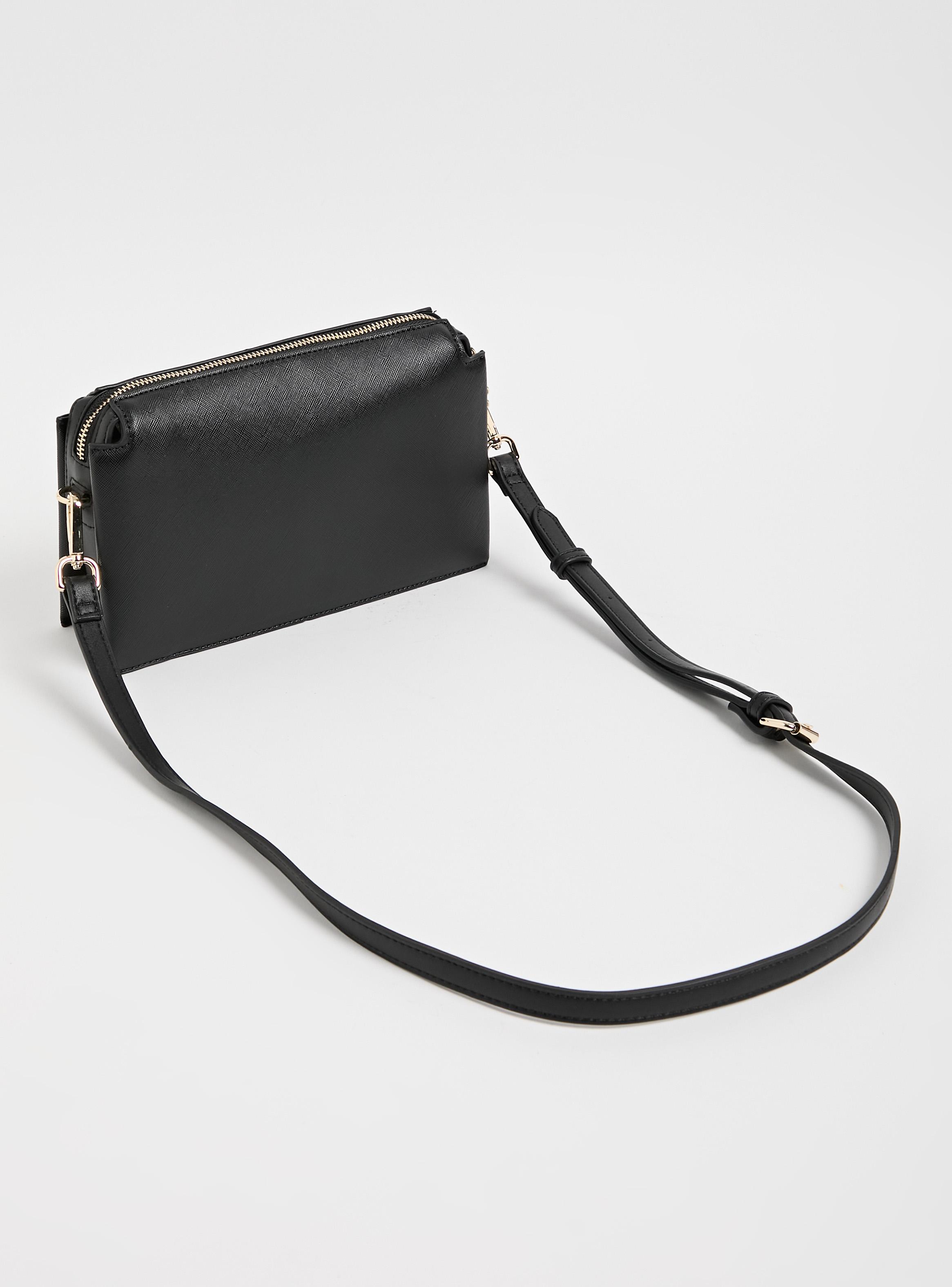 Cartera de Hombro Crossbody Placa Metálica-2