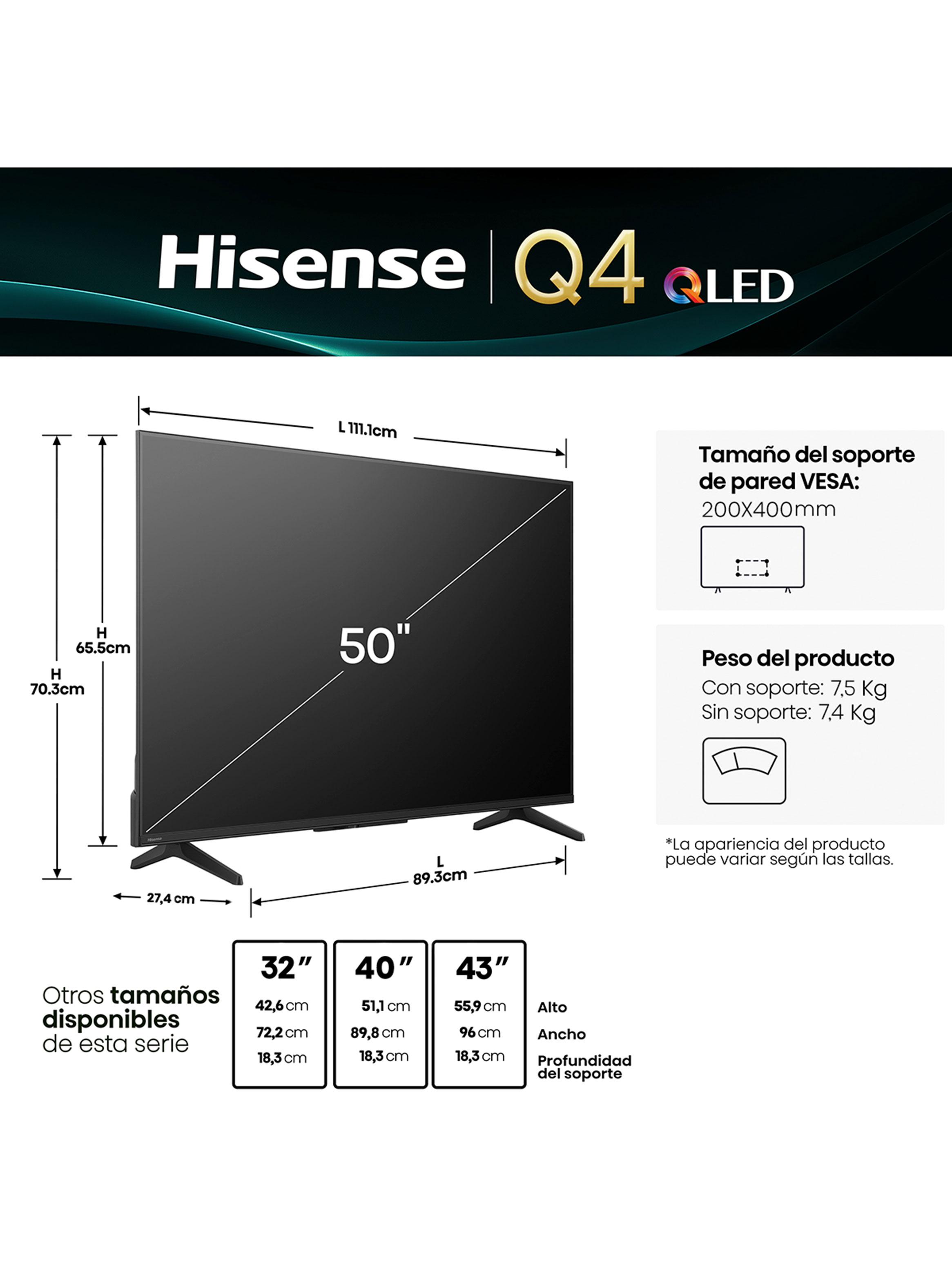 QLED Smart TV 50'' FHD 50Q4SV-1