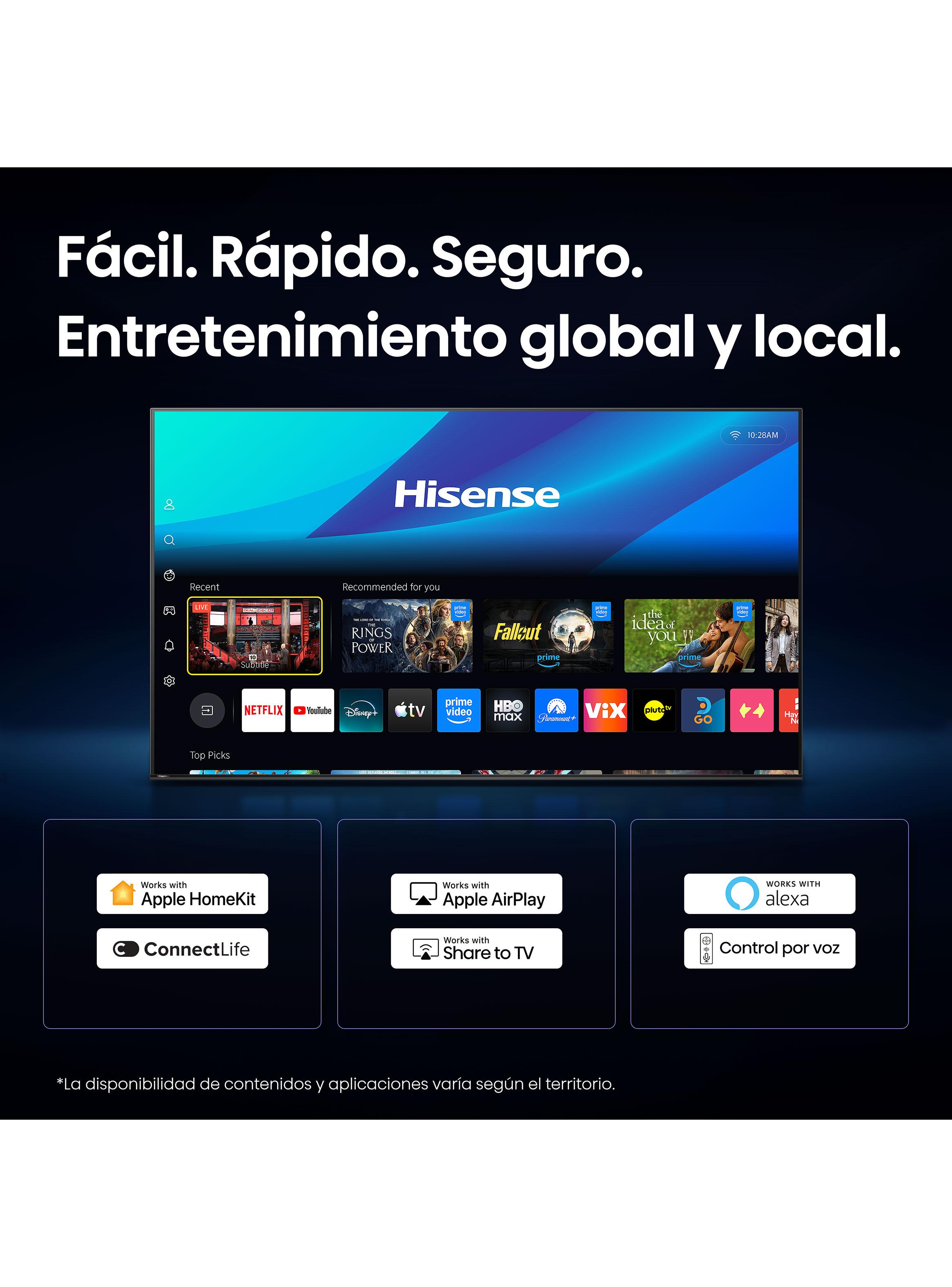 Mini LED Smart TV 55'' 4K UHD 55U6ESV-9